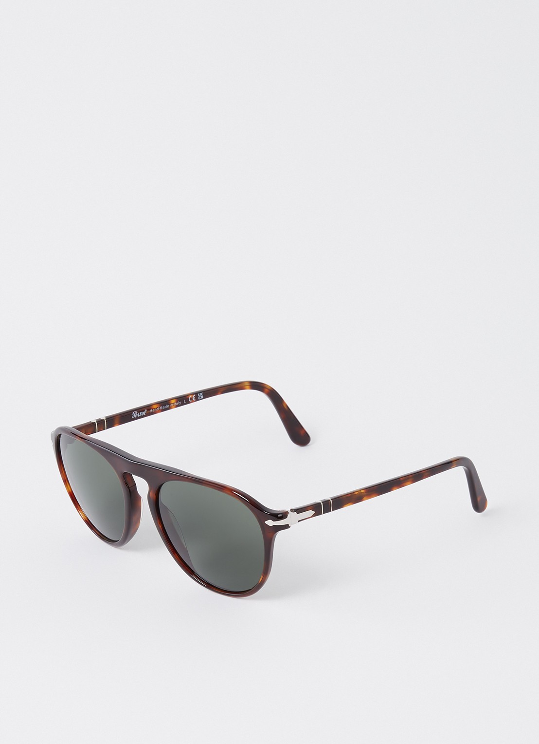 Persol Piloten zonnebril PO3302S  - voorkant donkerbruin