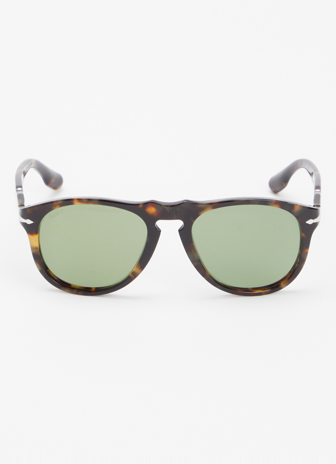 Persol Retro zonnebril gepolariseerd P08649SM - detail 2 donkerbruin