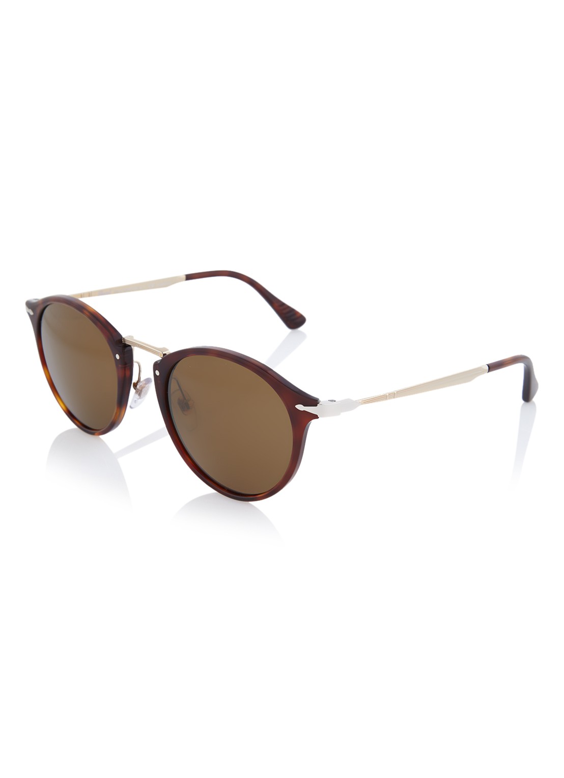 Persol Retro zonnebril gepolariseerd PO3166S - voorkant 3 bruin