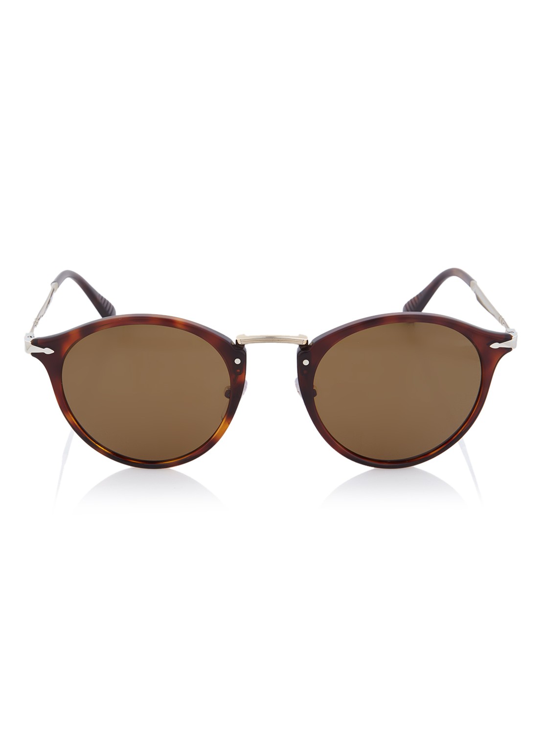 Persol Retro zonnebril gepolariseerd PO3166S - voorkant 4 bruin