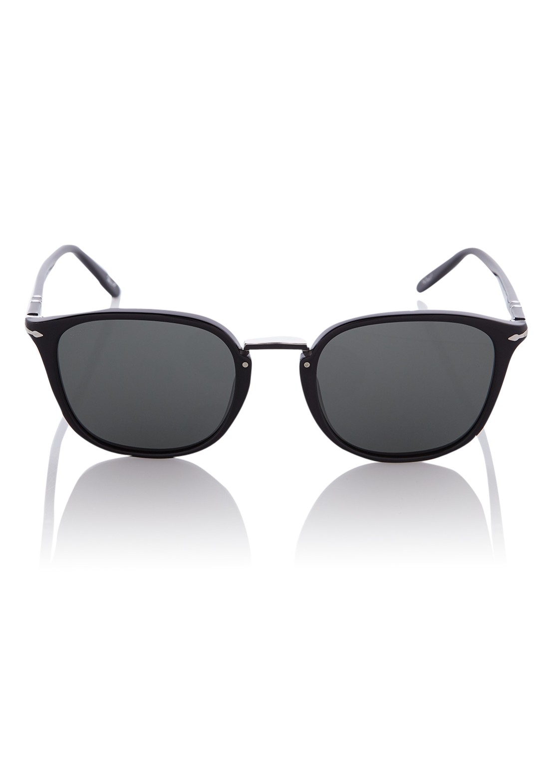 Persol Retro zonnebril gepolariseerd PO3186S - voorkant 4 zwart