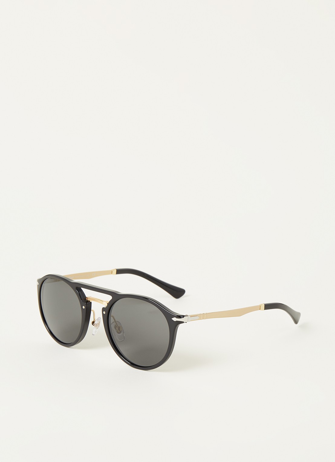 Persol Retro zonnebril gepolariseerd PO3264S - voorkant 3 zwart