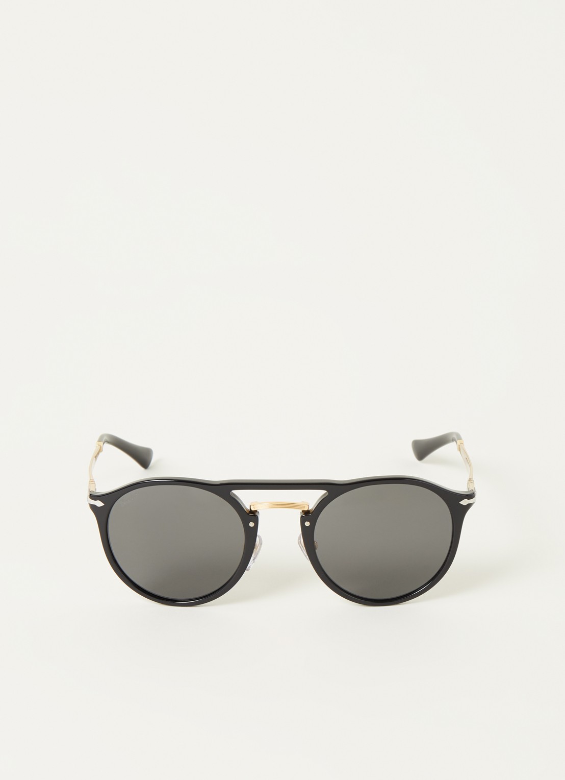 Persol Retro zonnebril gepolariseerd PO3264S - voorkant 4 zwart