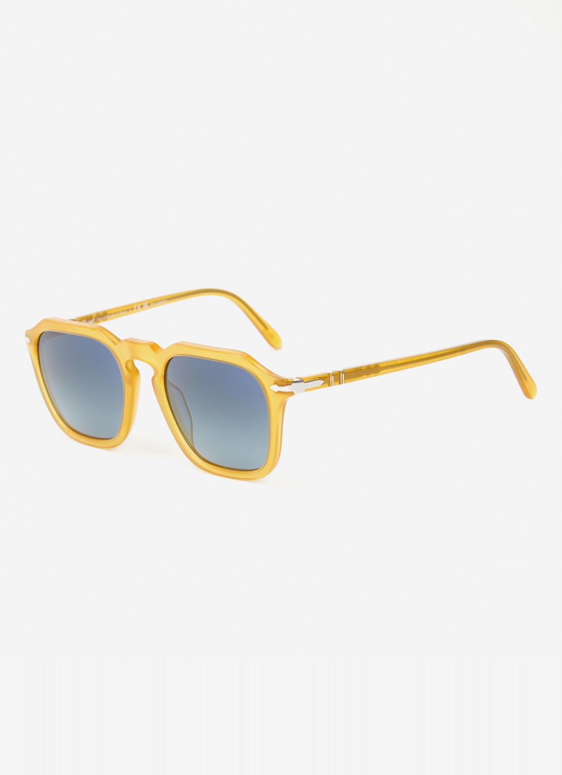 Persol Retro zonnebril gepolariseerd PO3292S - voorkant geel