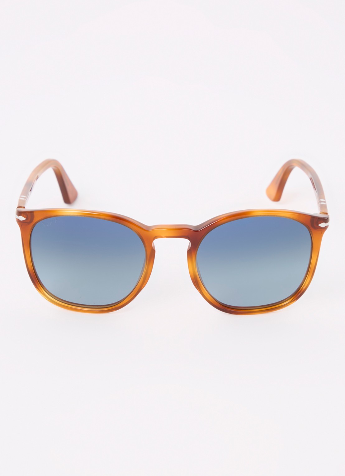 Persol Retro zonnebril gepolariseerd PO3316S - detail 2 roestbruin