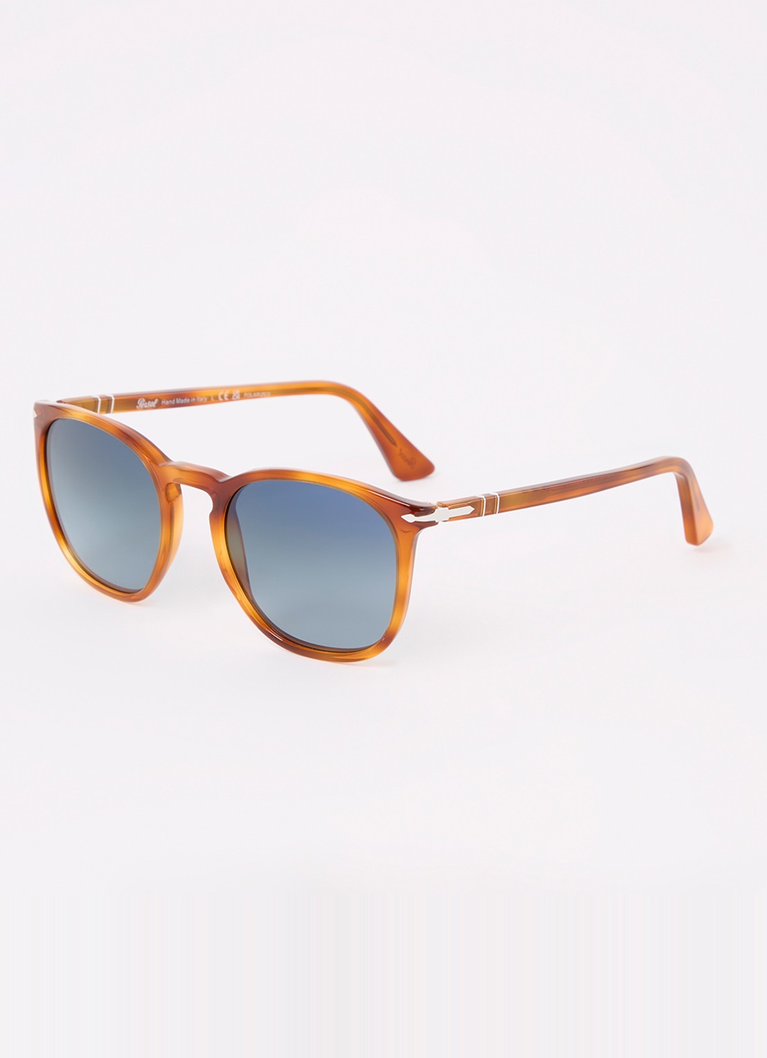 Persol Retro zonnebril gepolariseerd PO3316S - voorkant roestbruin