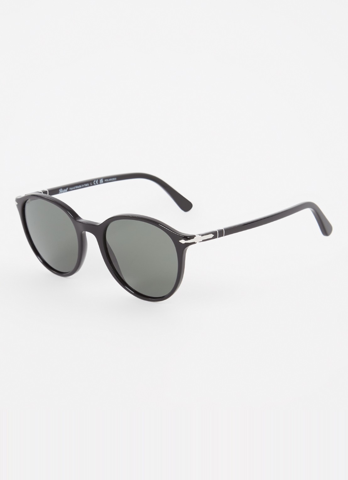 Persol Retro zonnebril gepolariseerd PO3350S  - voorkant 4 zwart