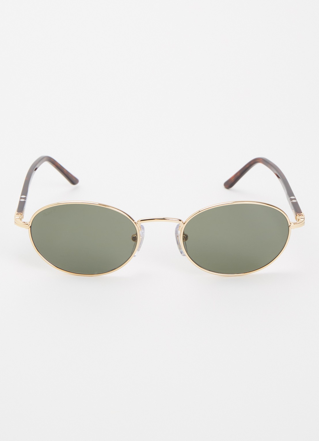 Persol Retro zonnebril PO1018S - detail 2 kastanjebruin
