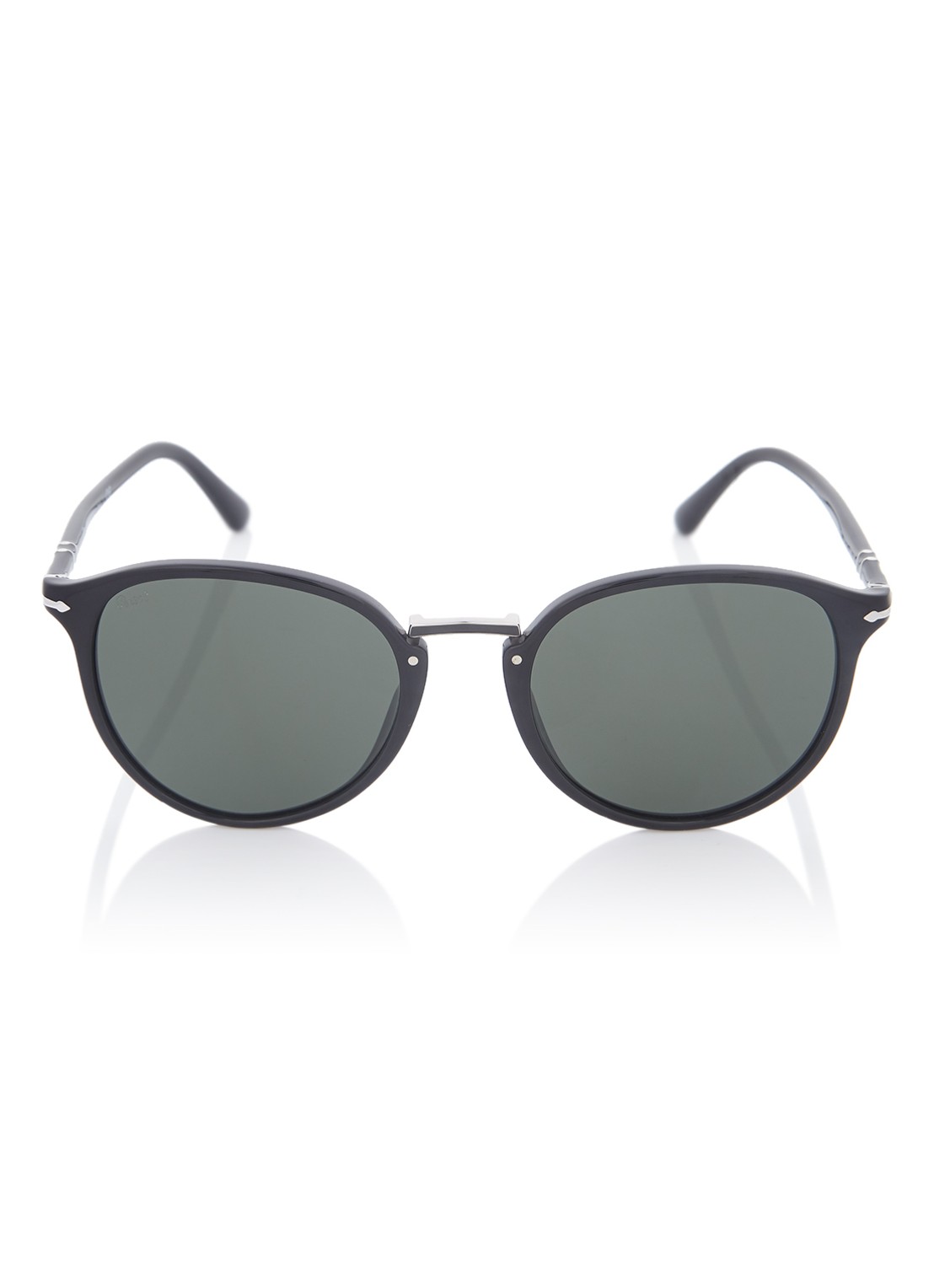 Persol Retro zonnebril PO3210S - voorkant 4 zwart