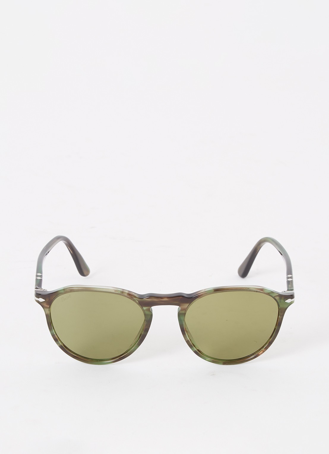 Persol Retro zonnebril PO3286S - voorkant 2 groen