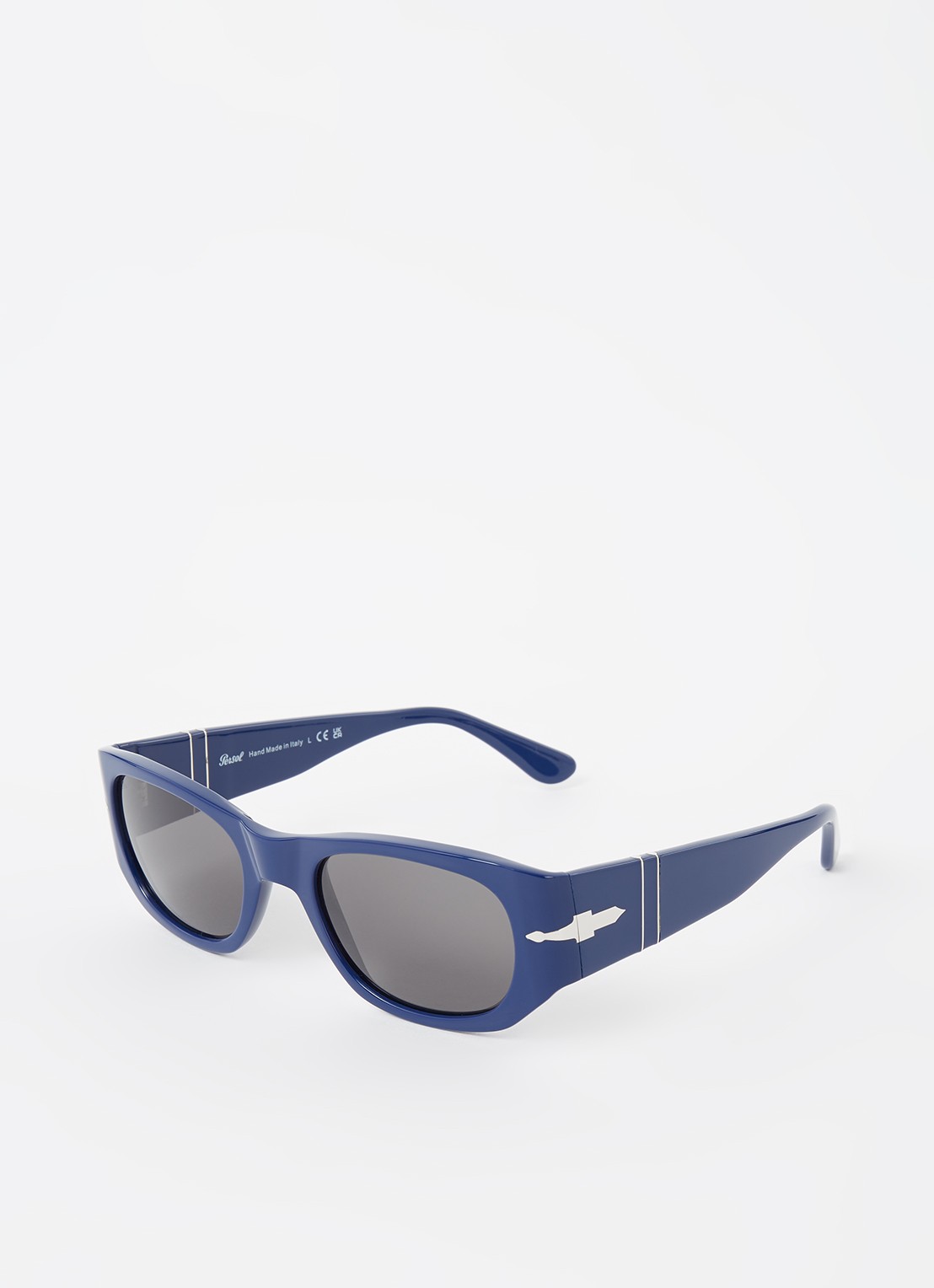 Persol Retro zonnebril PO3307S  - voorkant blauw