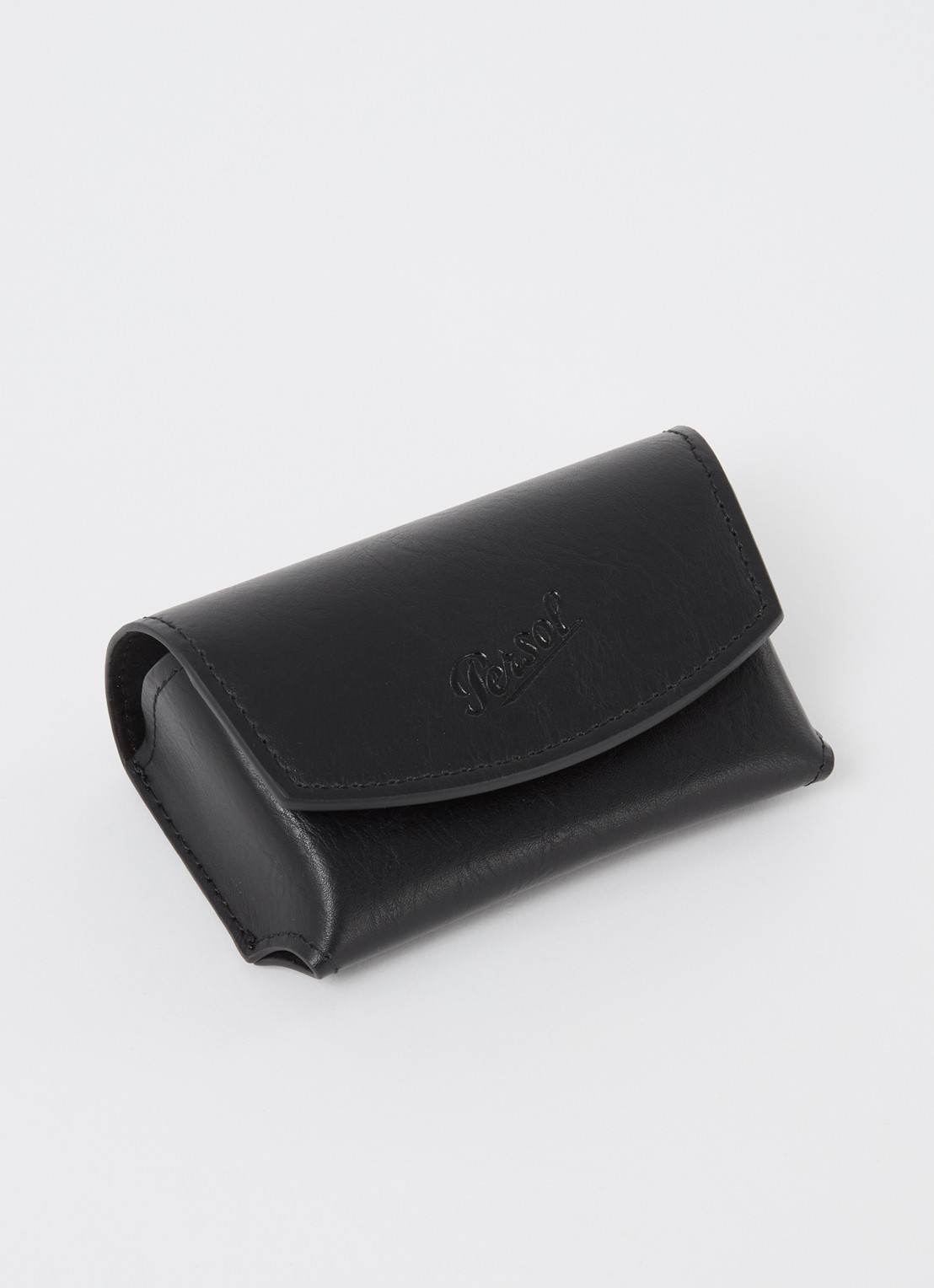 Persol Retro zonnebril PO3345S - detail 3 oranjebruin