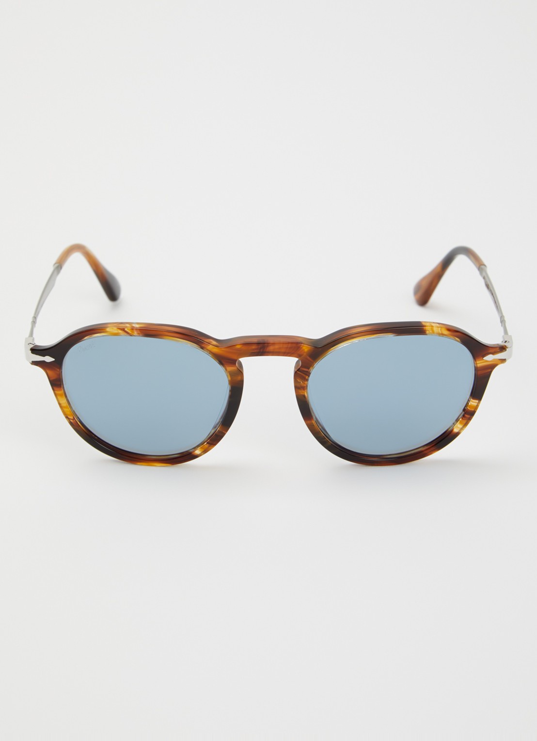 Persol Retro zonnebril PO3383S - detail 2 lichtbruin