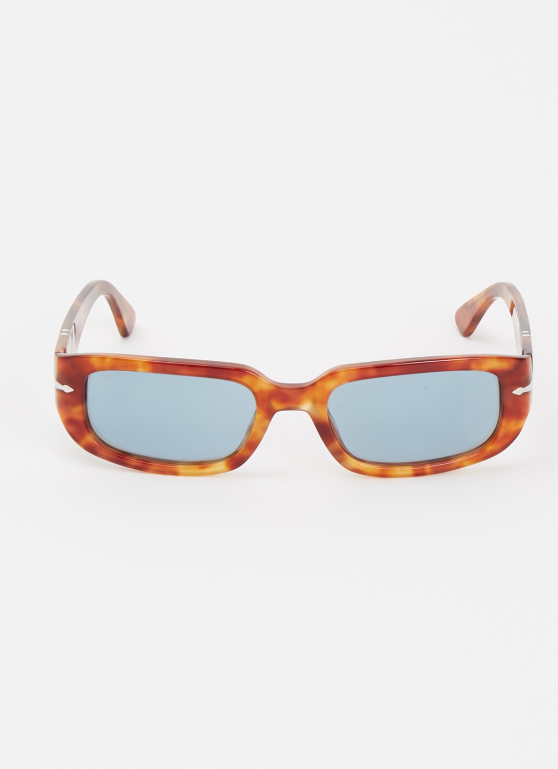 Persol Retro zonnebril PO3385S - detail oranjebruin