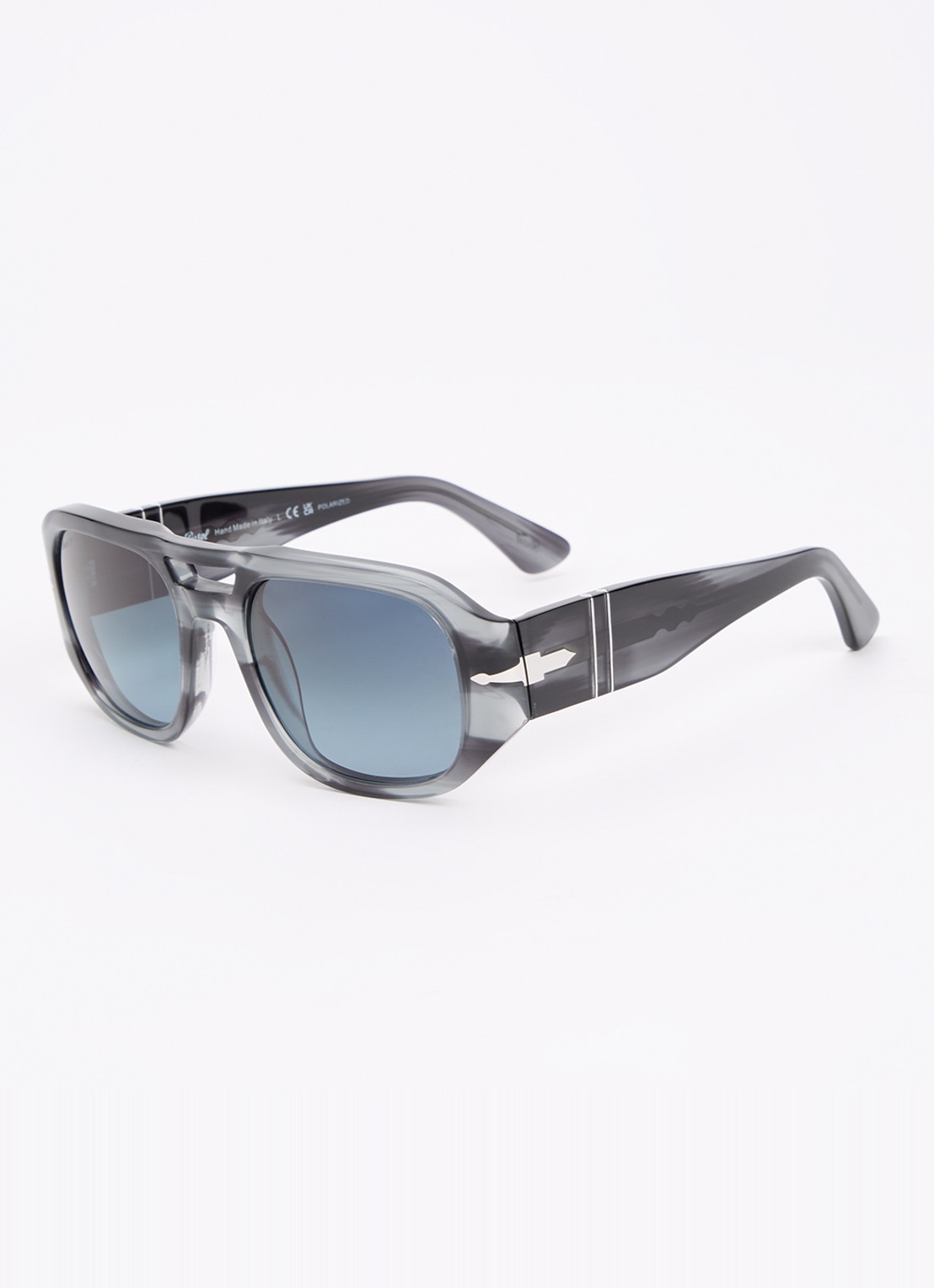 Persol Vincent zonnebril gepolariseerd PO3373S - voorkant 4 grijs
