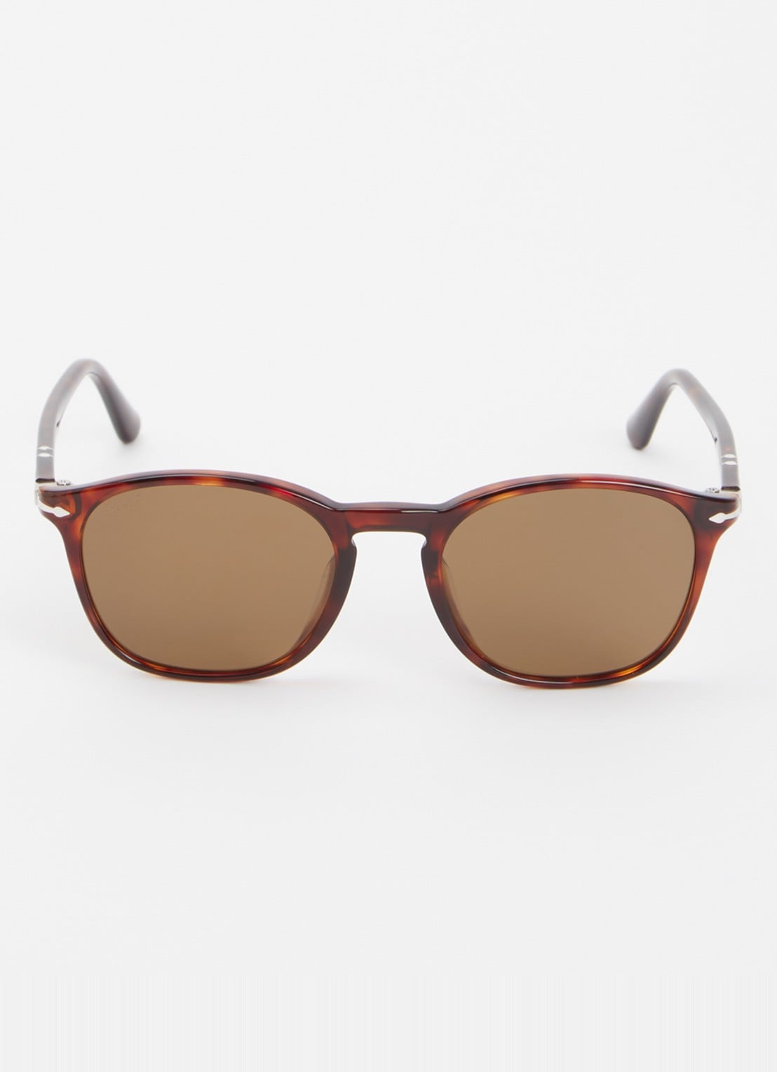 Persol Wayfarer zonnebril gepolariseerd P03007SX - detail bruin