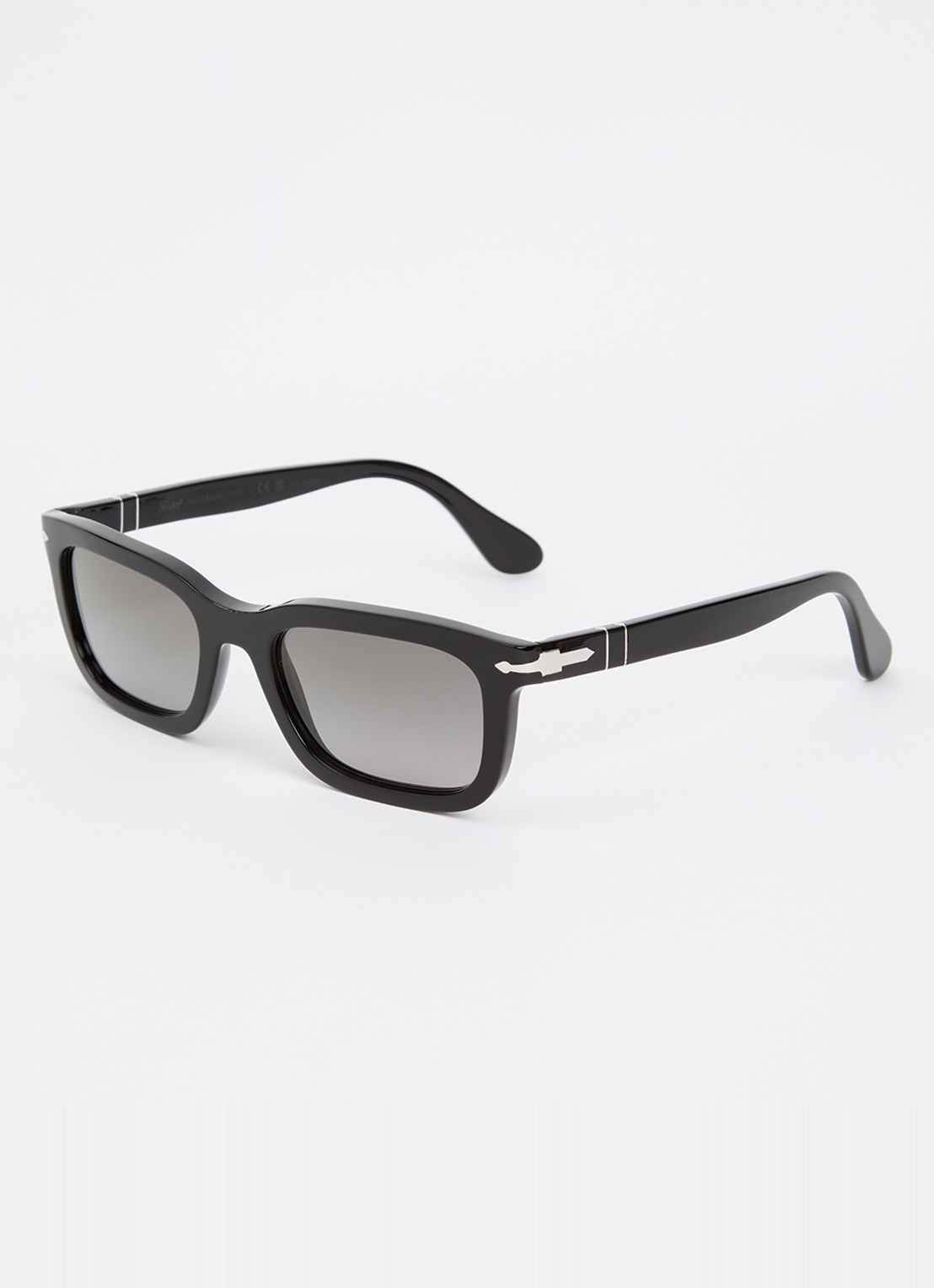 Persol Wayfarer zonnebril gepolariseerd P03396S - voorkant zwart