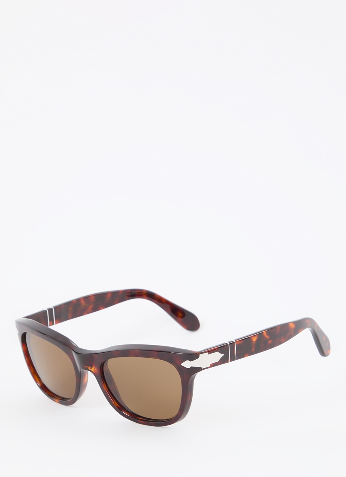 Persol Wayfarer zonnebril gepolariseerd PO0086S - voorkant 3 kastanjebruin