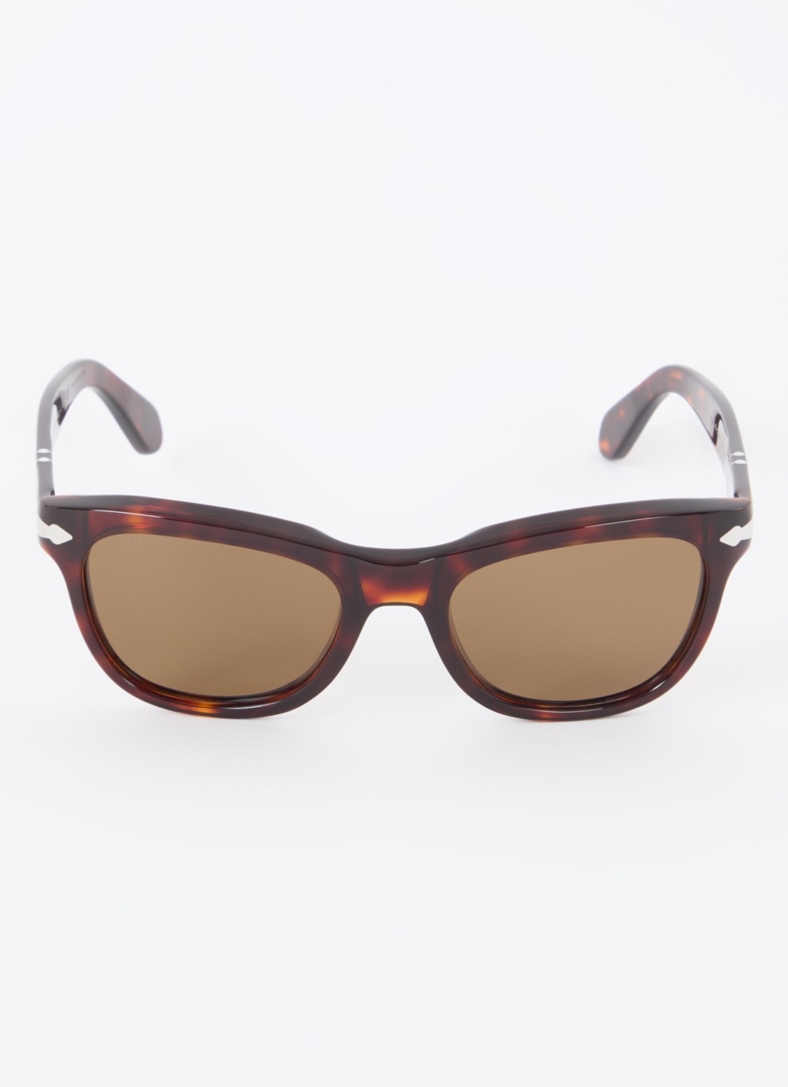 Persol Wayfarer zonnebril gepolariseerd PO0086S - voorkant 4 kastanjebruin