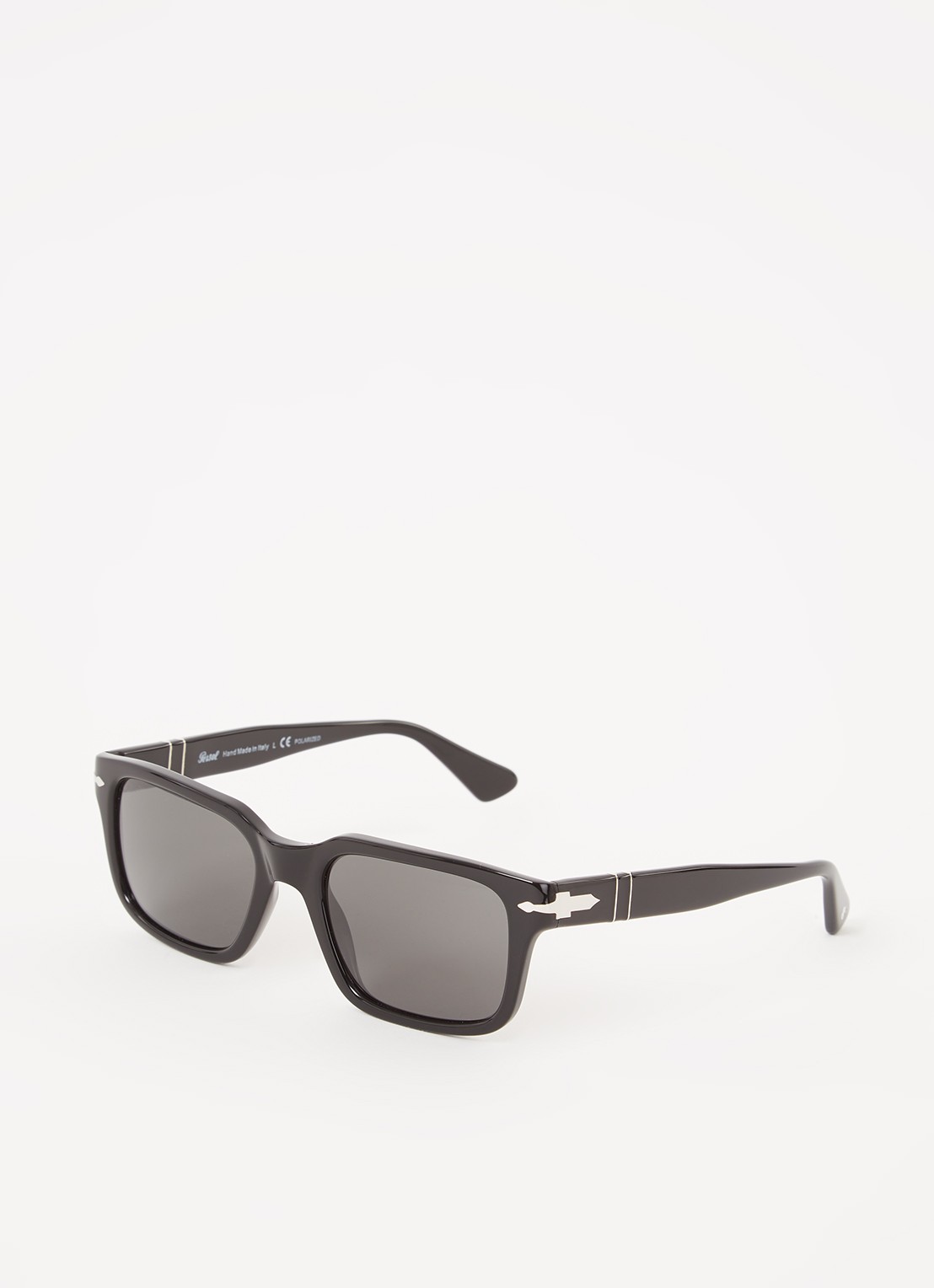 Persol Wayfarer zonnebril gepolariseerd PO3272S  - voorkant 3 zwart