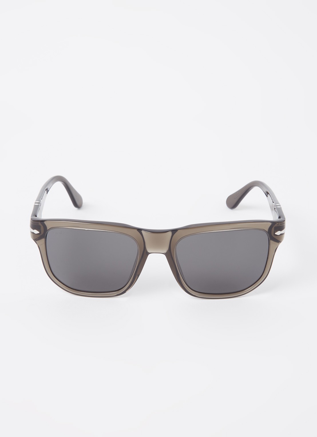 Persol Wayfarer zonnebril gepolariseerd PO3306S  - voorkant 4 donkergrijs