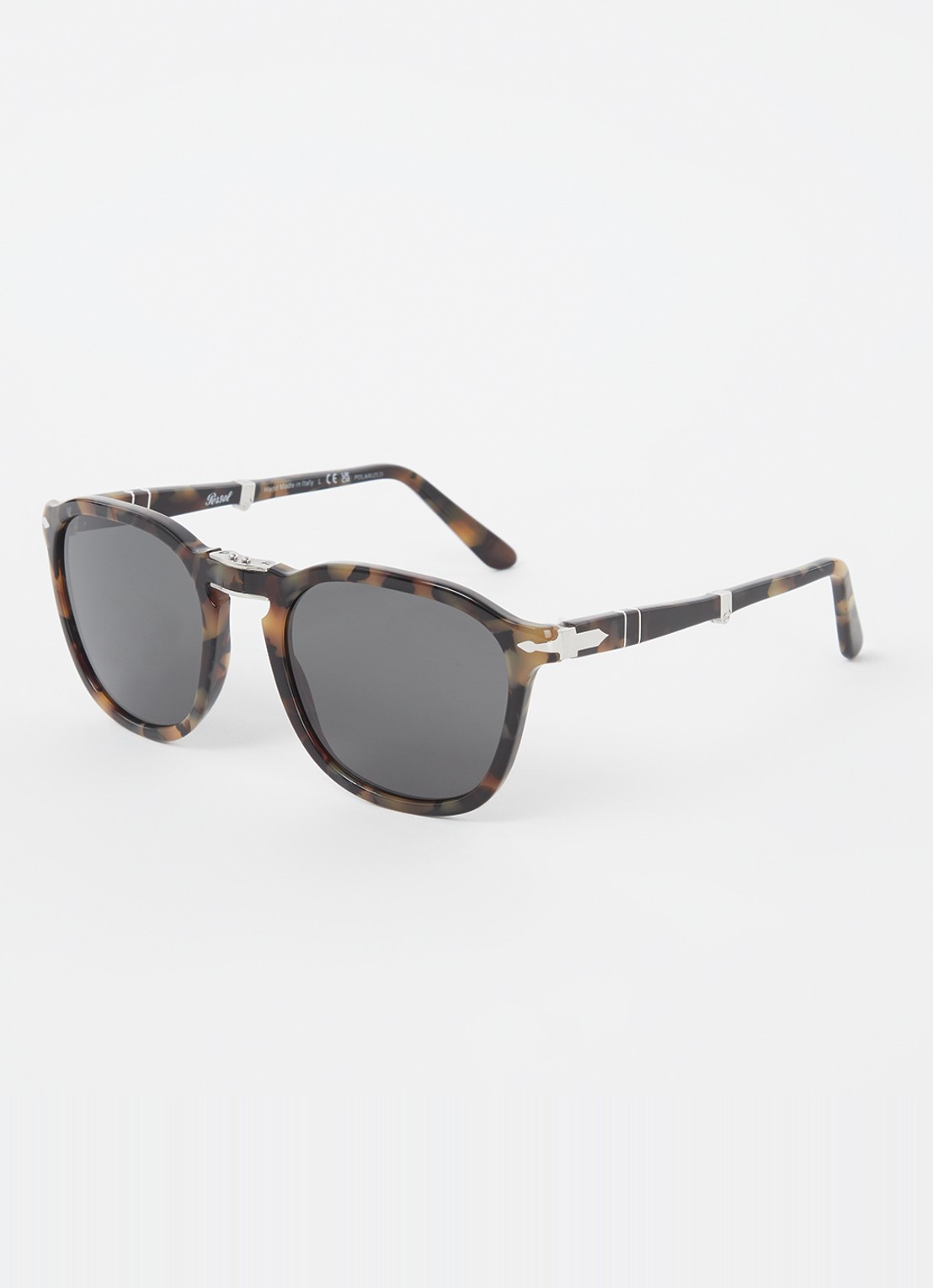 Persol Wayfarer zonnebril gepolariseerd PO3345S - voorkant 4 bruin