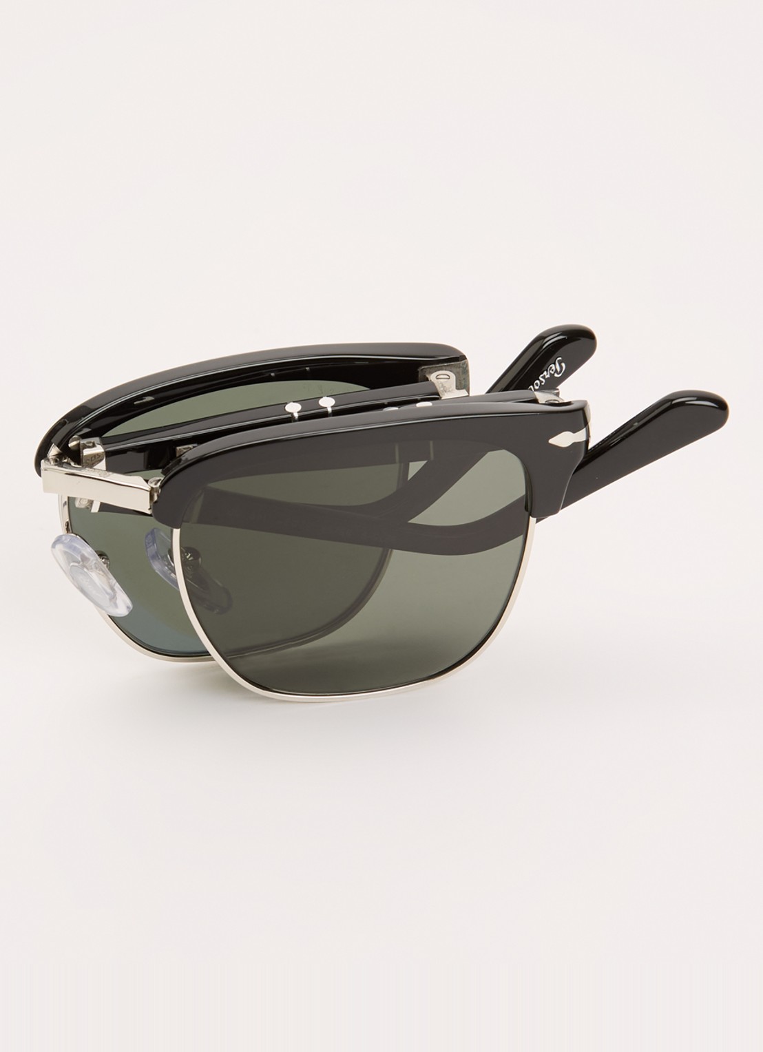 Persol Wayfarer zonnebril gepolariseerd PO3375S   - detail 4 zwart