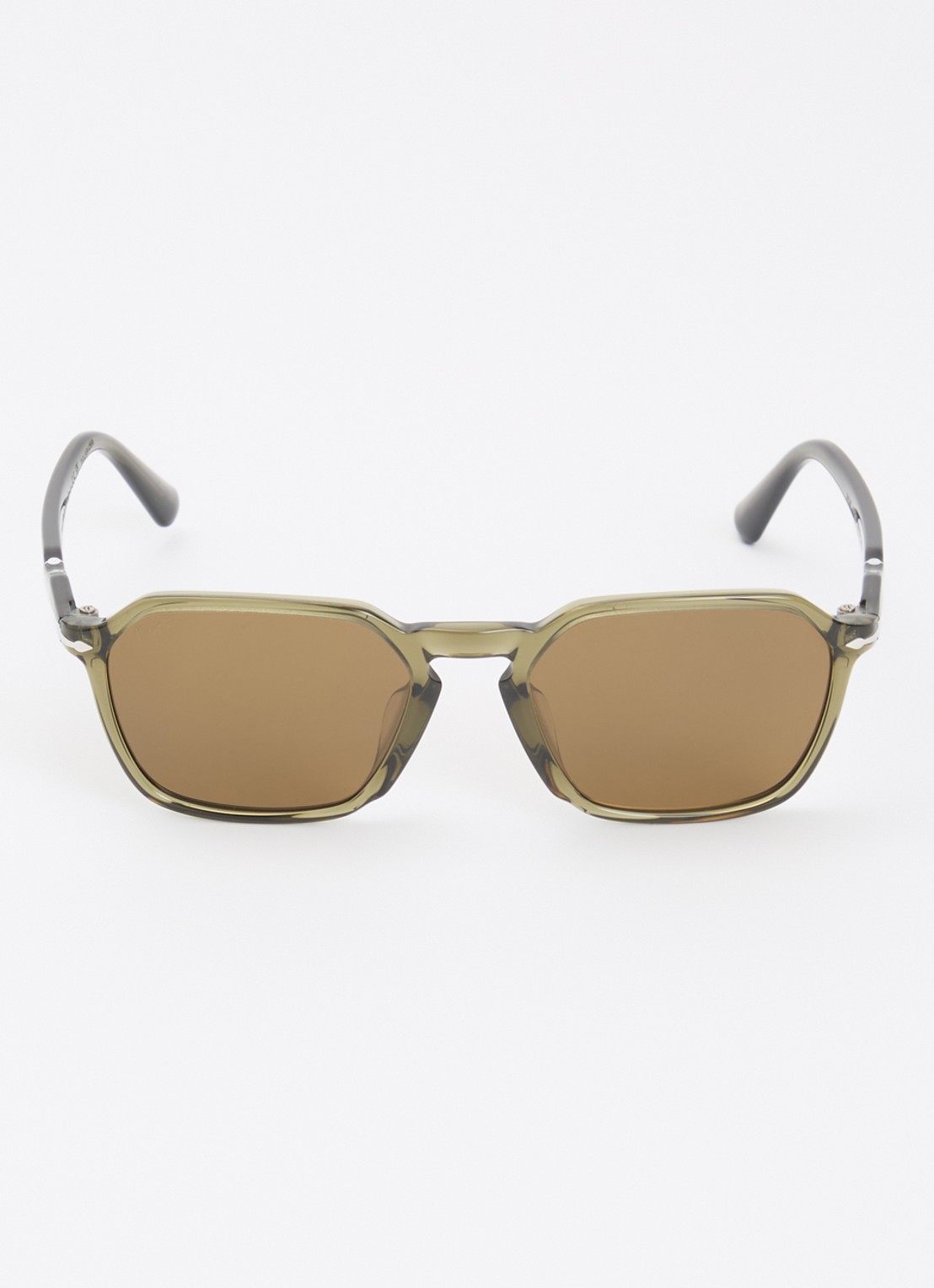 Persol Wayfarer zonnebril gepolariseerd PO3414S - detail groen