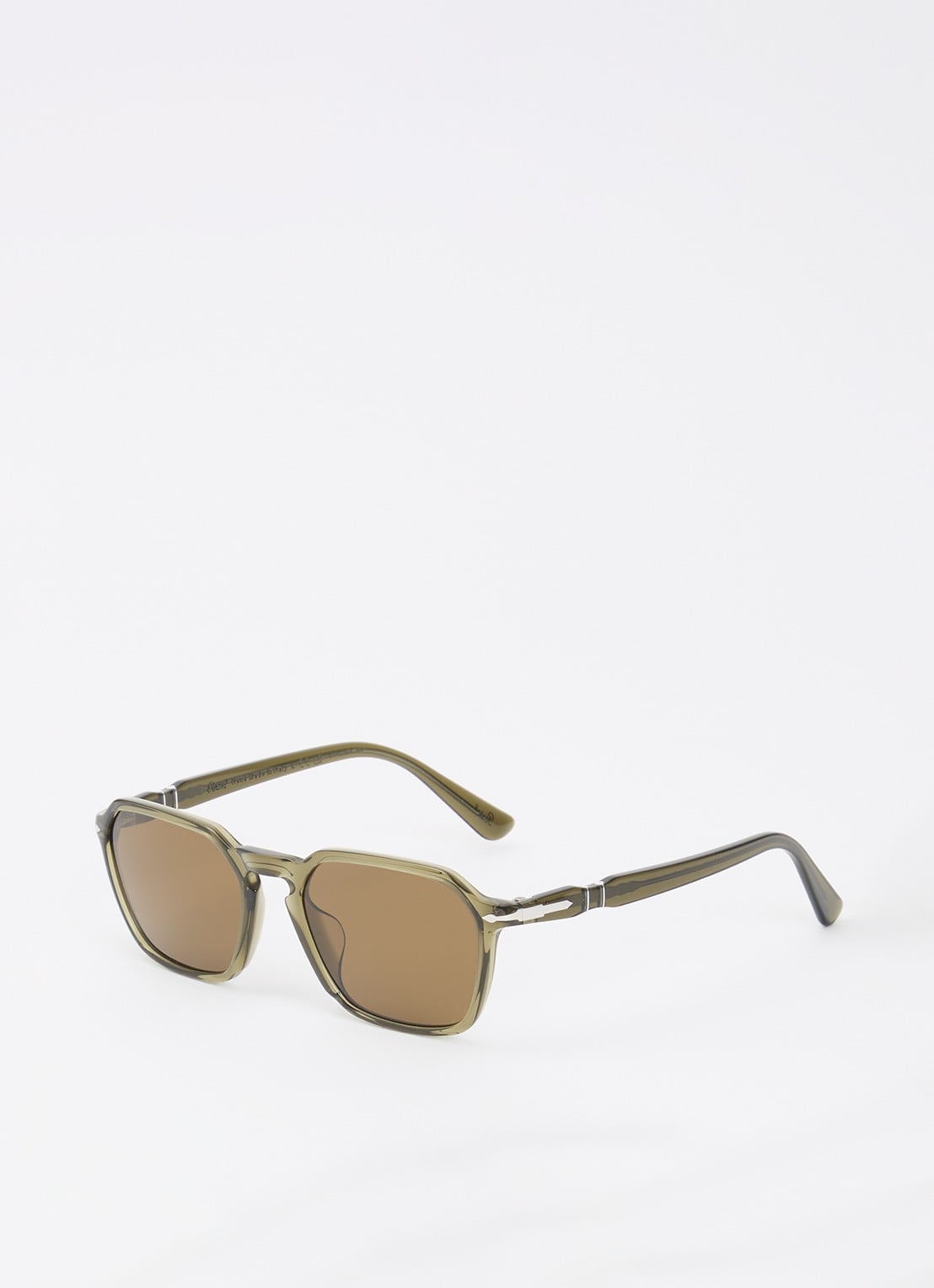 Persol Wayfarer zonnebril gepolariseerd PO3414S - voorkant 4 groen