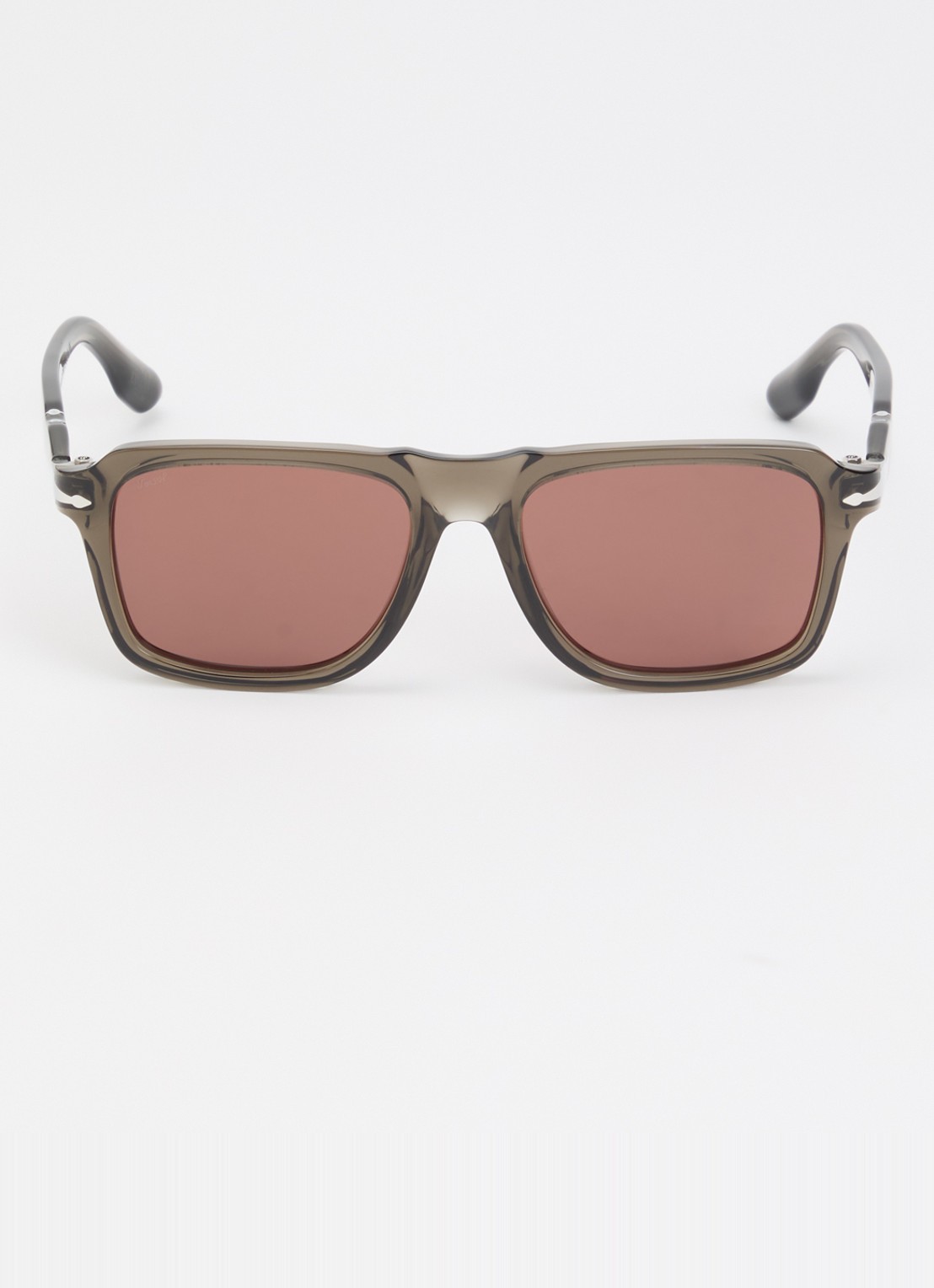 Persol Wayfarer zonnebril P08002S - detail grijs