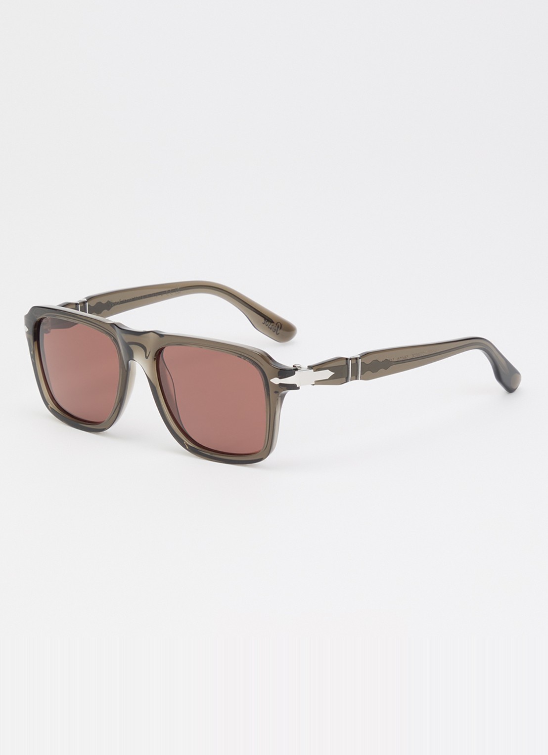 Persol Wayfarer zonnebril P08002S - voorkant 4 grijs