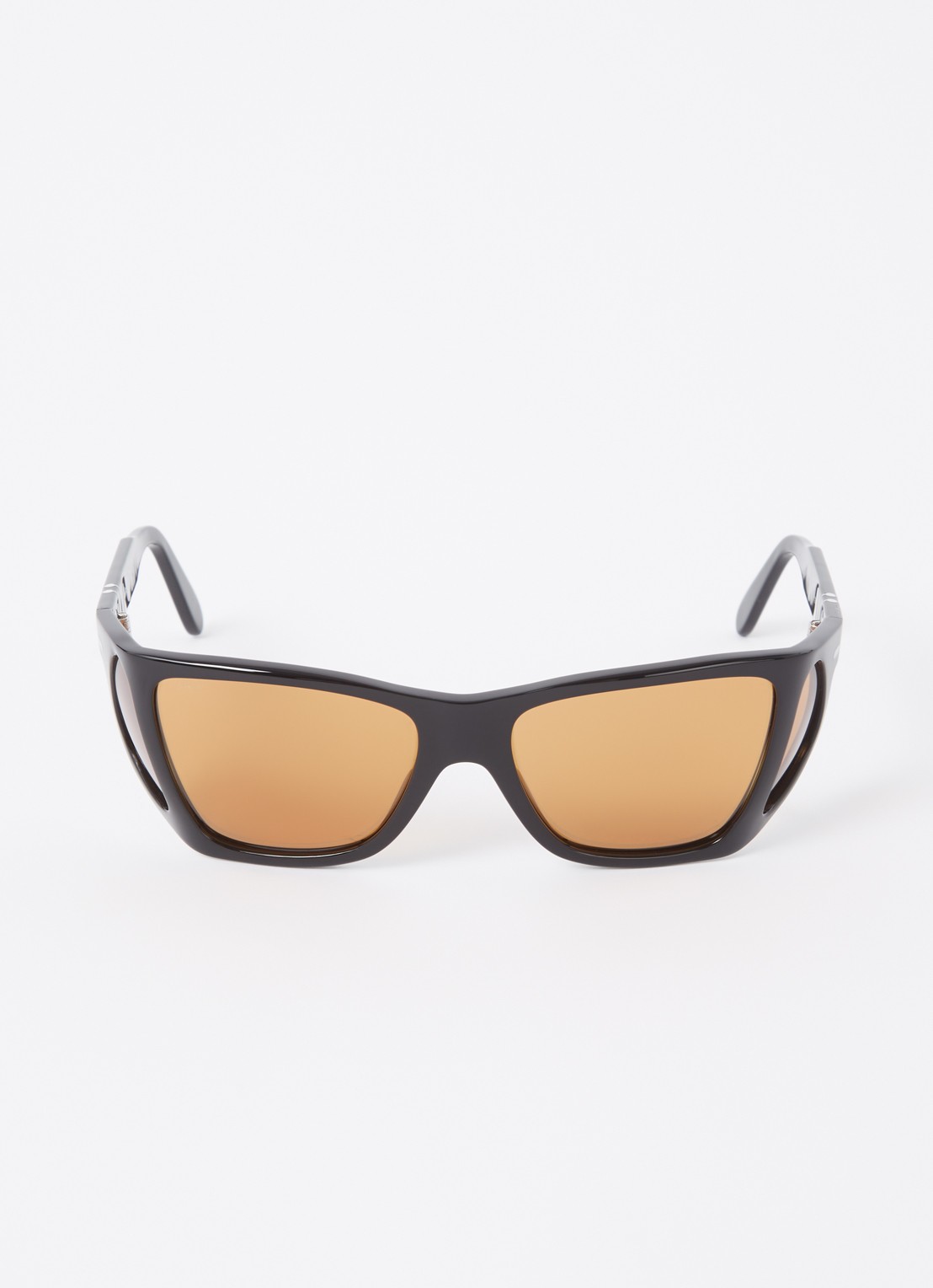 Persol Wayfarer zonnebril PO0009 - detail 2 zwart