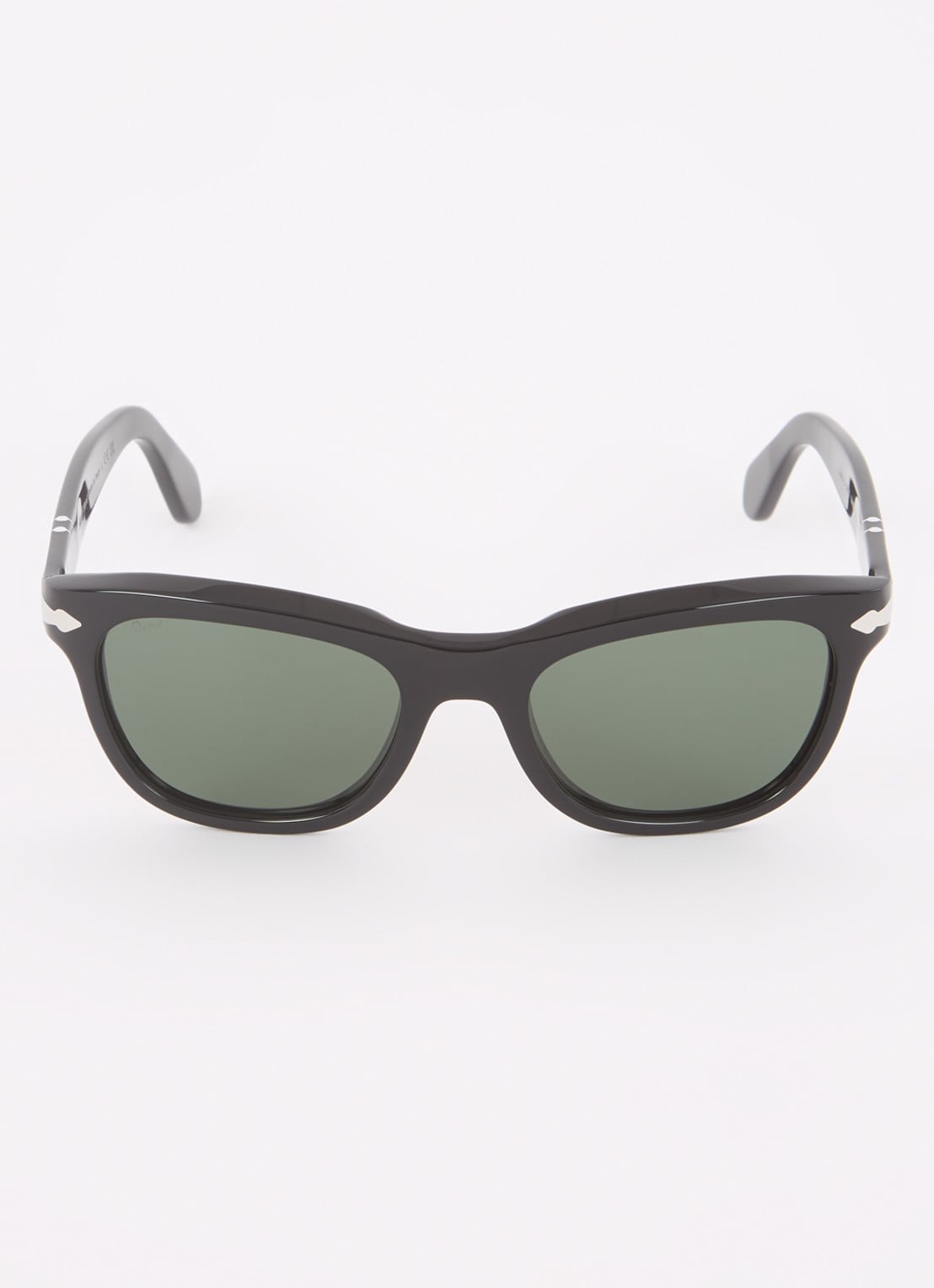 Persol Wayfarer zonnebril PO0086S - detail 2 zwart