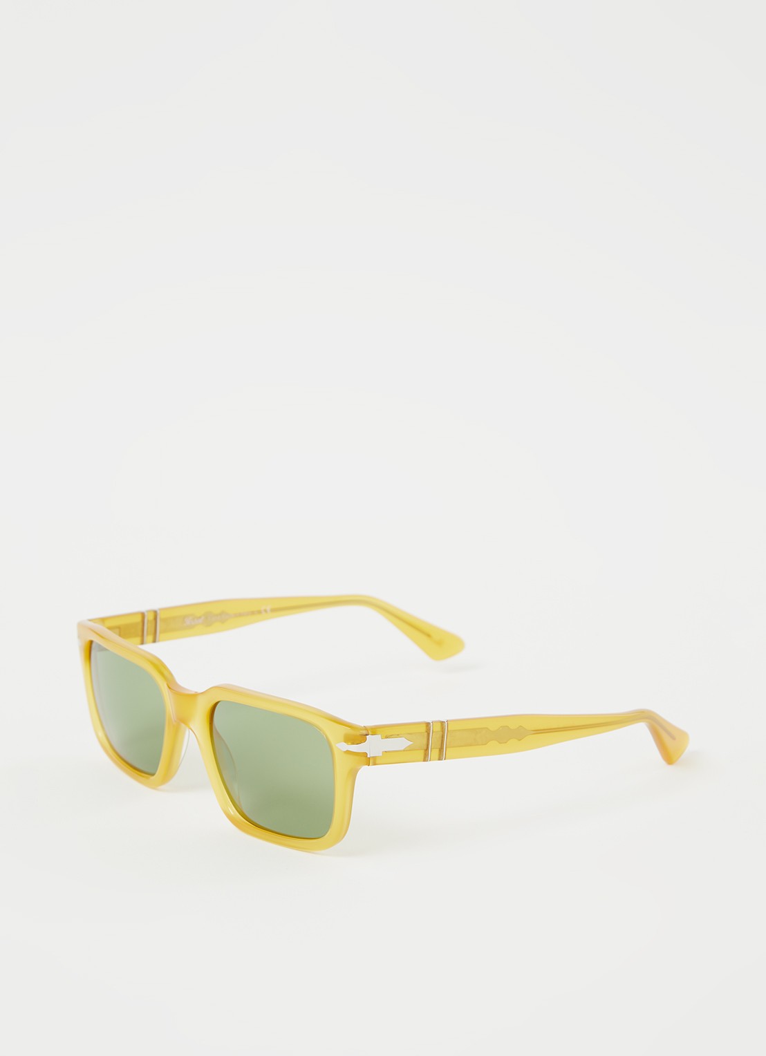 Persol Wayfarer zonnebril PO3272S   - voorkant okergeel