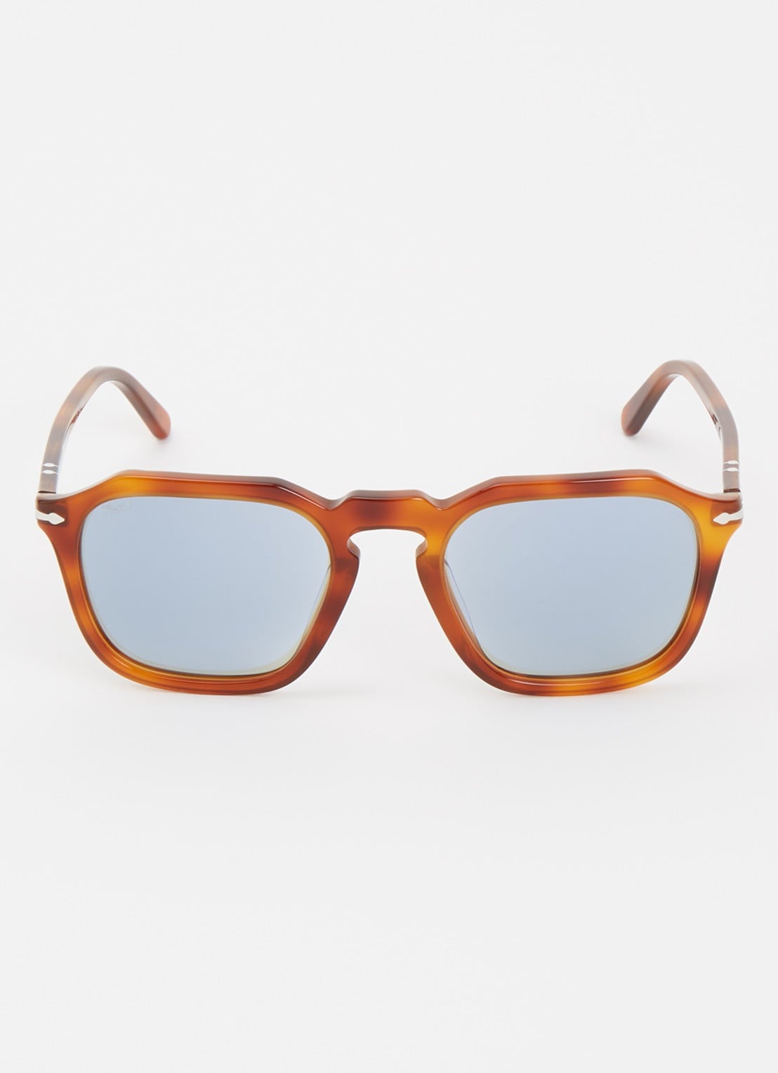 Persol Wayfarer zonnebril PO3292S - detail oranjebruin