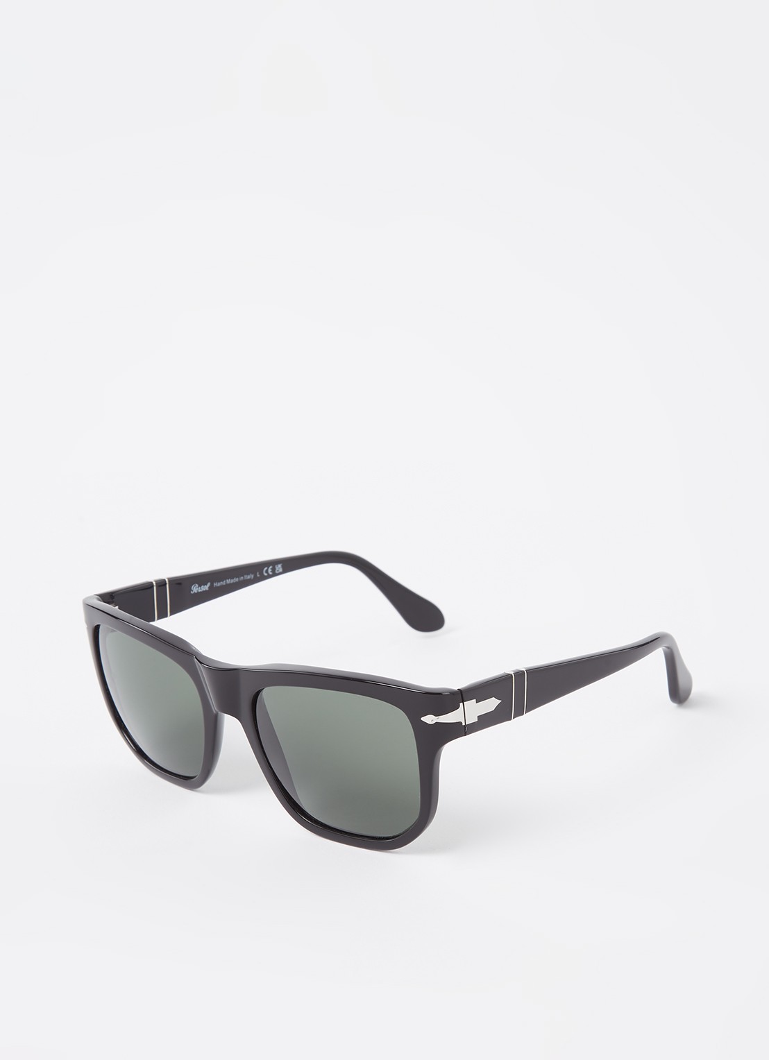 Persol Wayfarer zonnebril PO3306S  - voorkant zwart