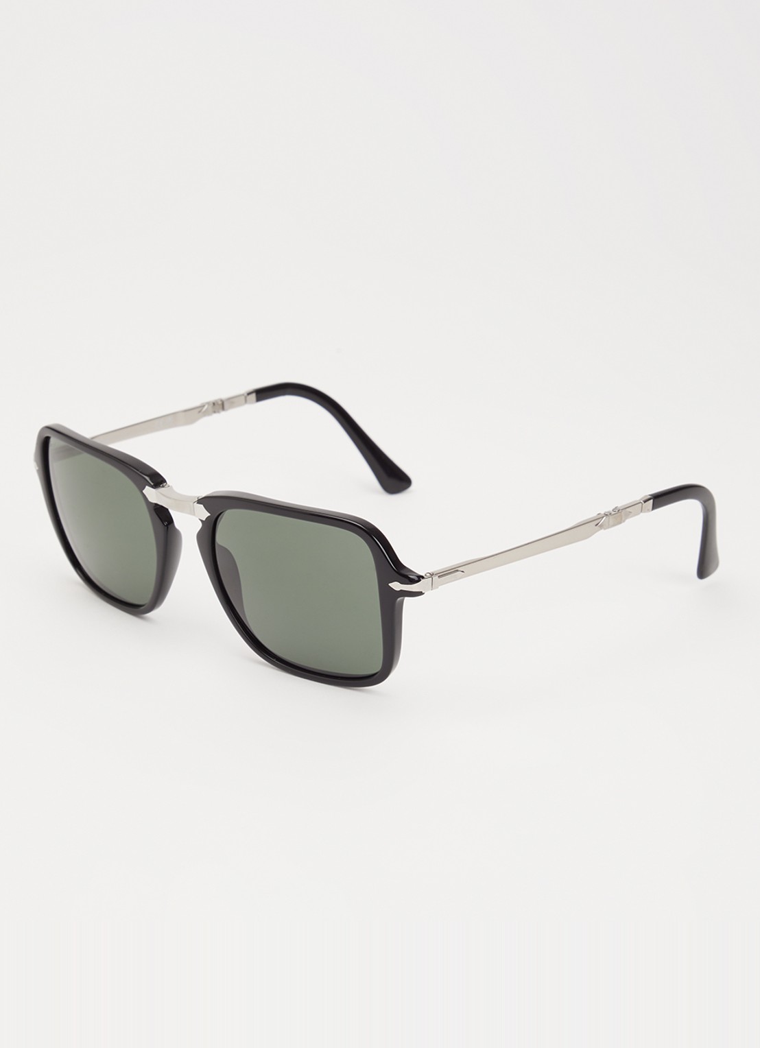 Persol Wayfarer zonnebril PO3330S - voorkant zwart