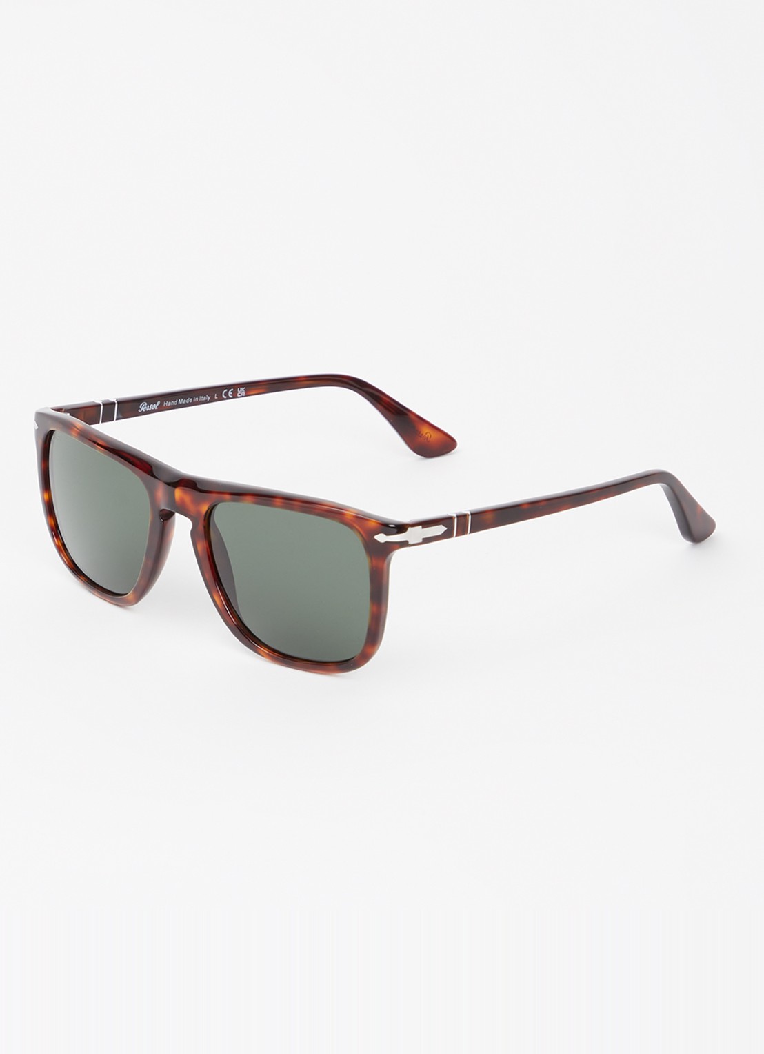 Persol Wayfarer zonnebril PO3336S   - voorkant donkerbruin