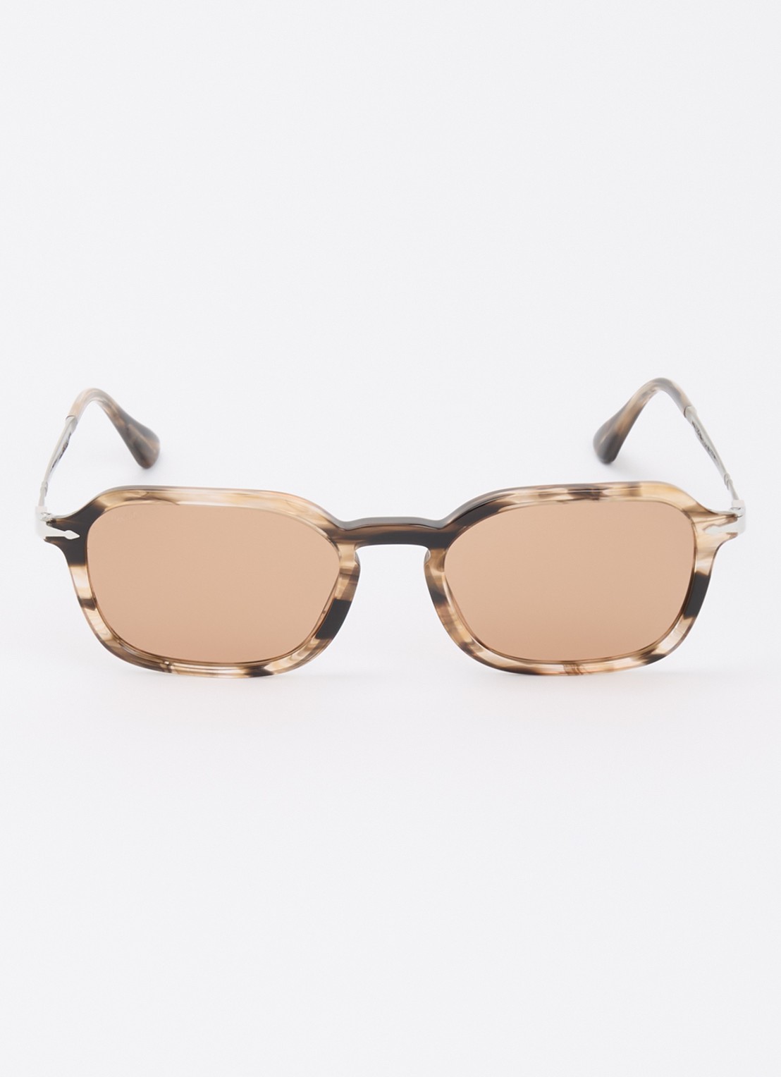 Persol Wayfarer zonnebril PO3381S - detail 2 lichtbruin