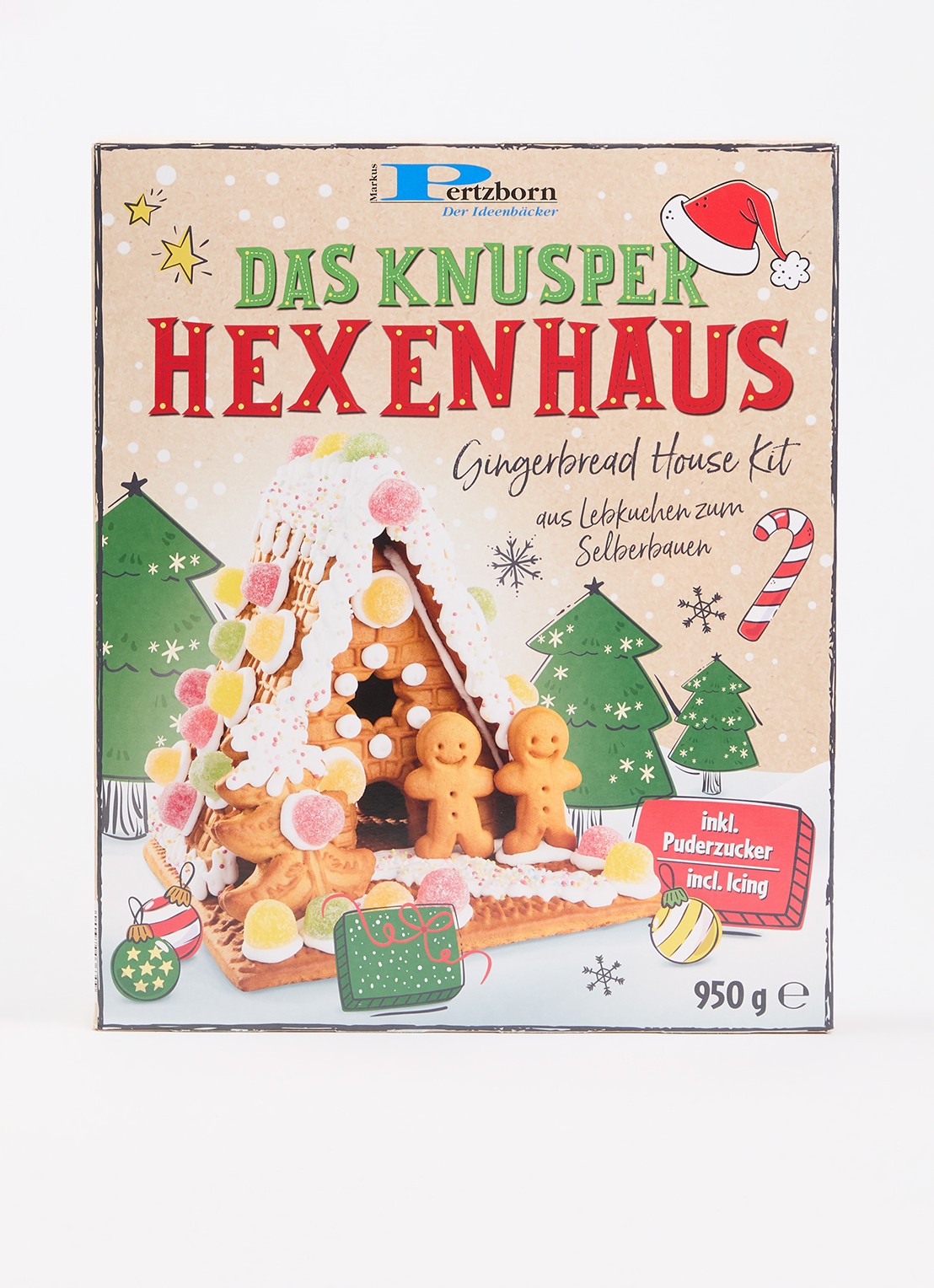 Pertzborn Do It Yourself gingerbread huis pakket 950 gram - voorkant 2 undefined