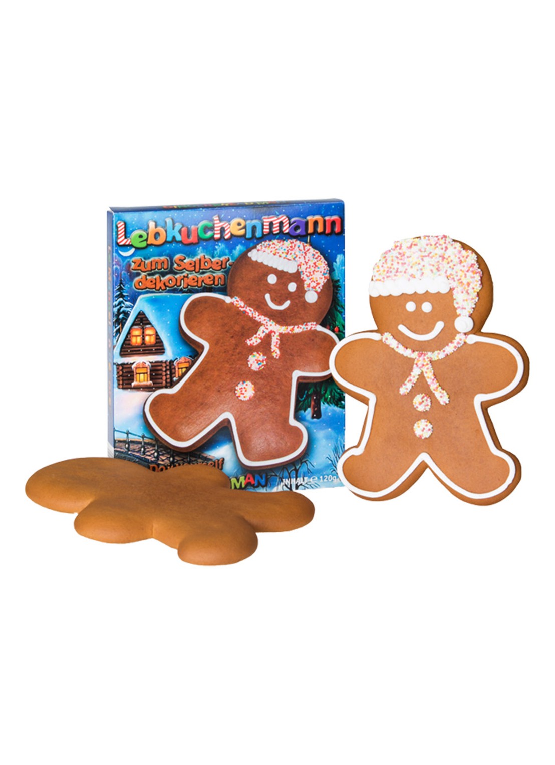 Pertzborn Do It Yourself gingerbread man 120 gram - voorkant 2 undefined