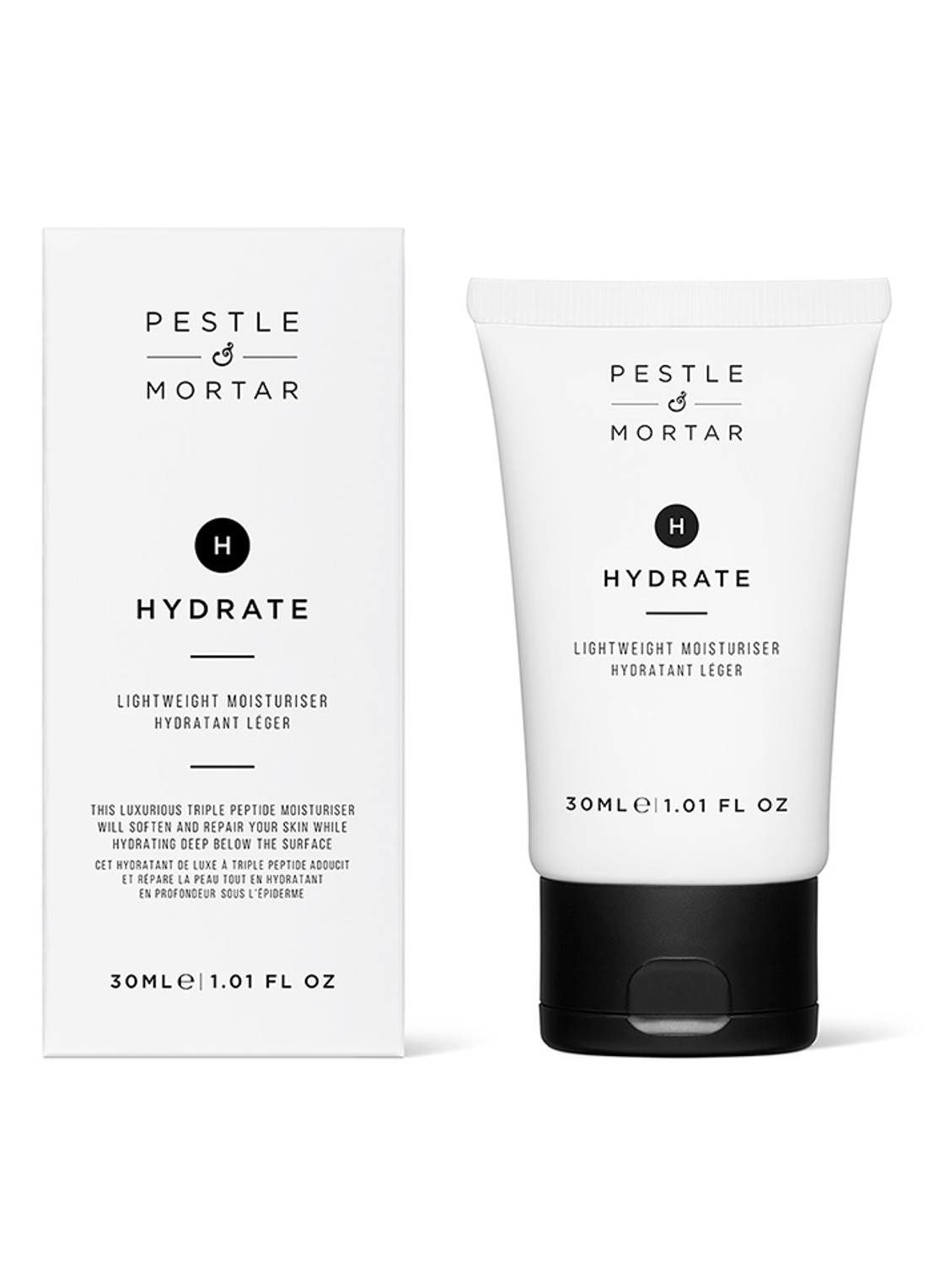 Pestle & Mortar Mini Hydrate Moisturiser - travel size dag- & nachtcrème - voorkant 2 undefined
