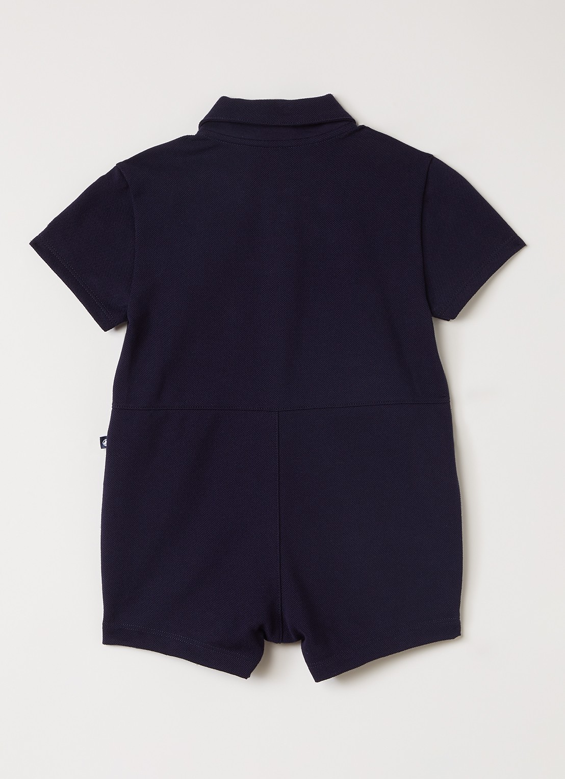 Petit Bateau Babypak met logo - voorkant 2 donkerblauw