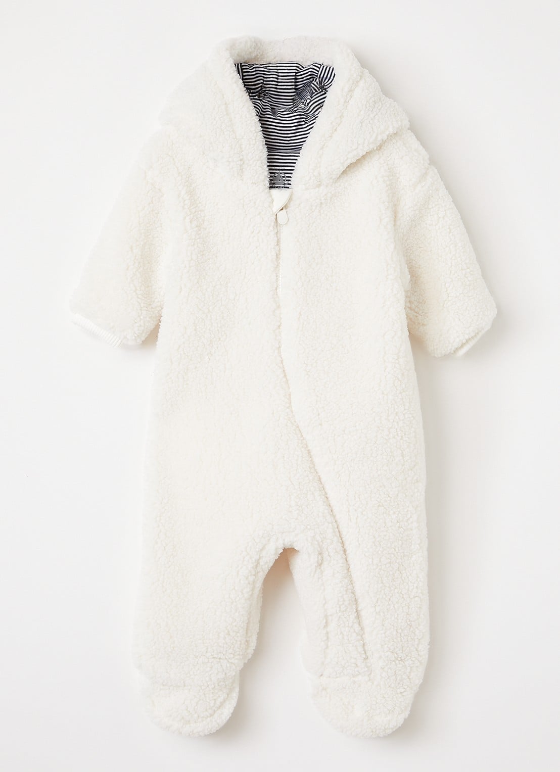 Petit Bateau Cahute babypak van teddy - voorkant multicolor