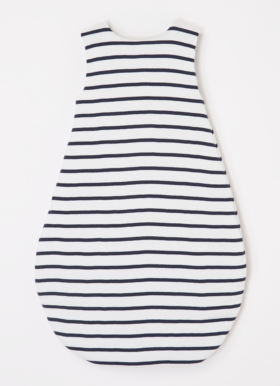 Petit Bateau Gigoteuse trappelzak met print - achterkant 3 gebroken wit