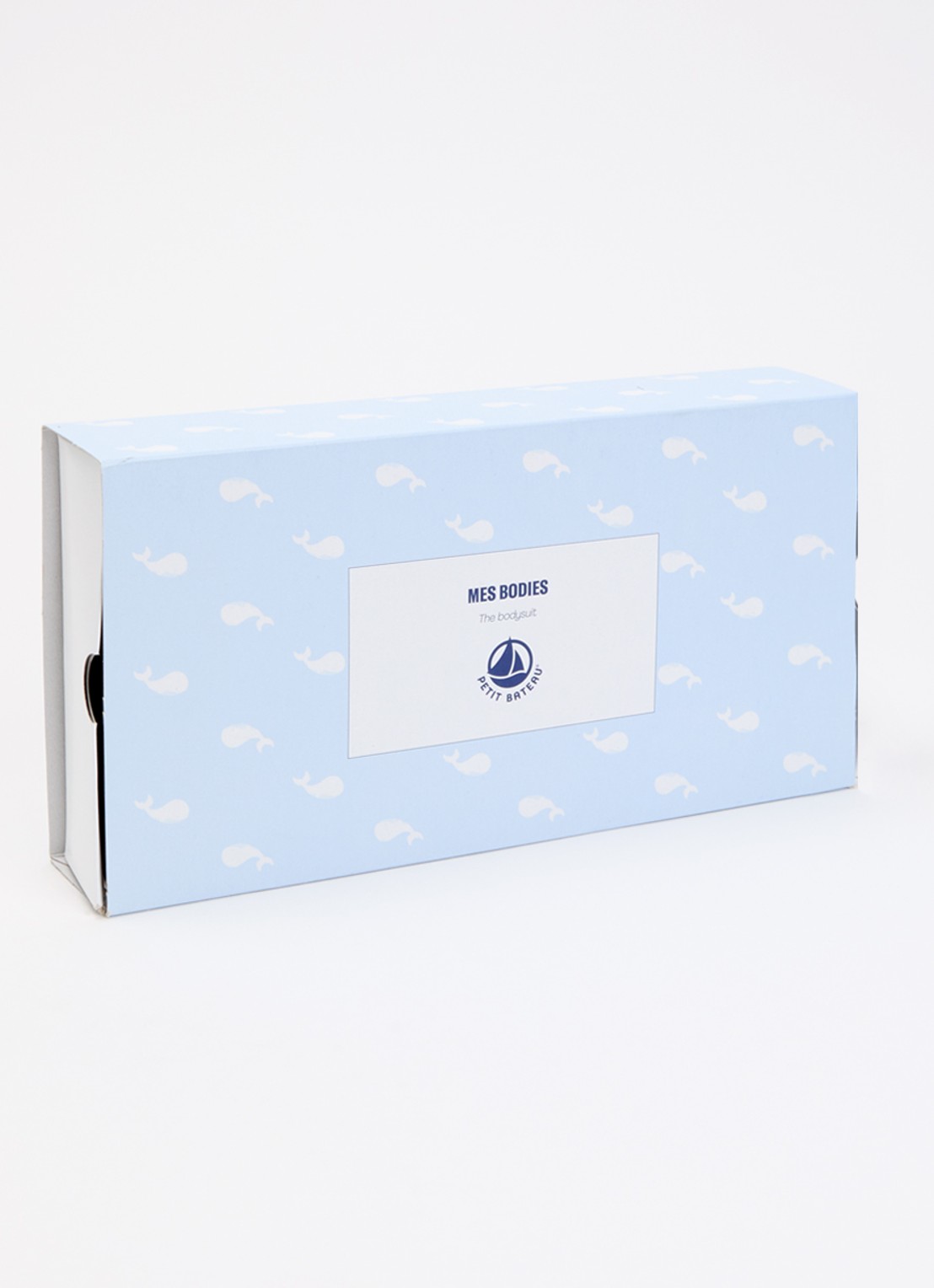 Petit Bateau Romper in 5-pack - detail lichtblauw