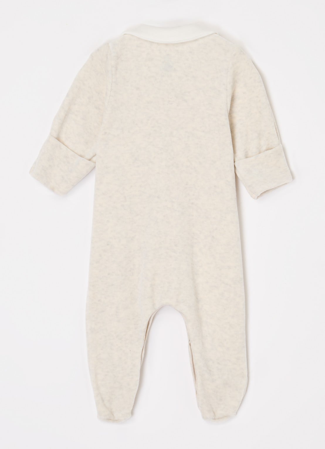 Petit Bateau Talotelli babypak van  katoen - voorkant 2 beige