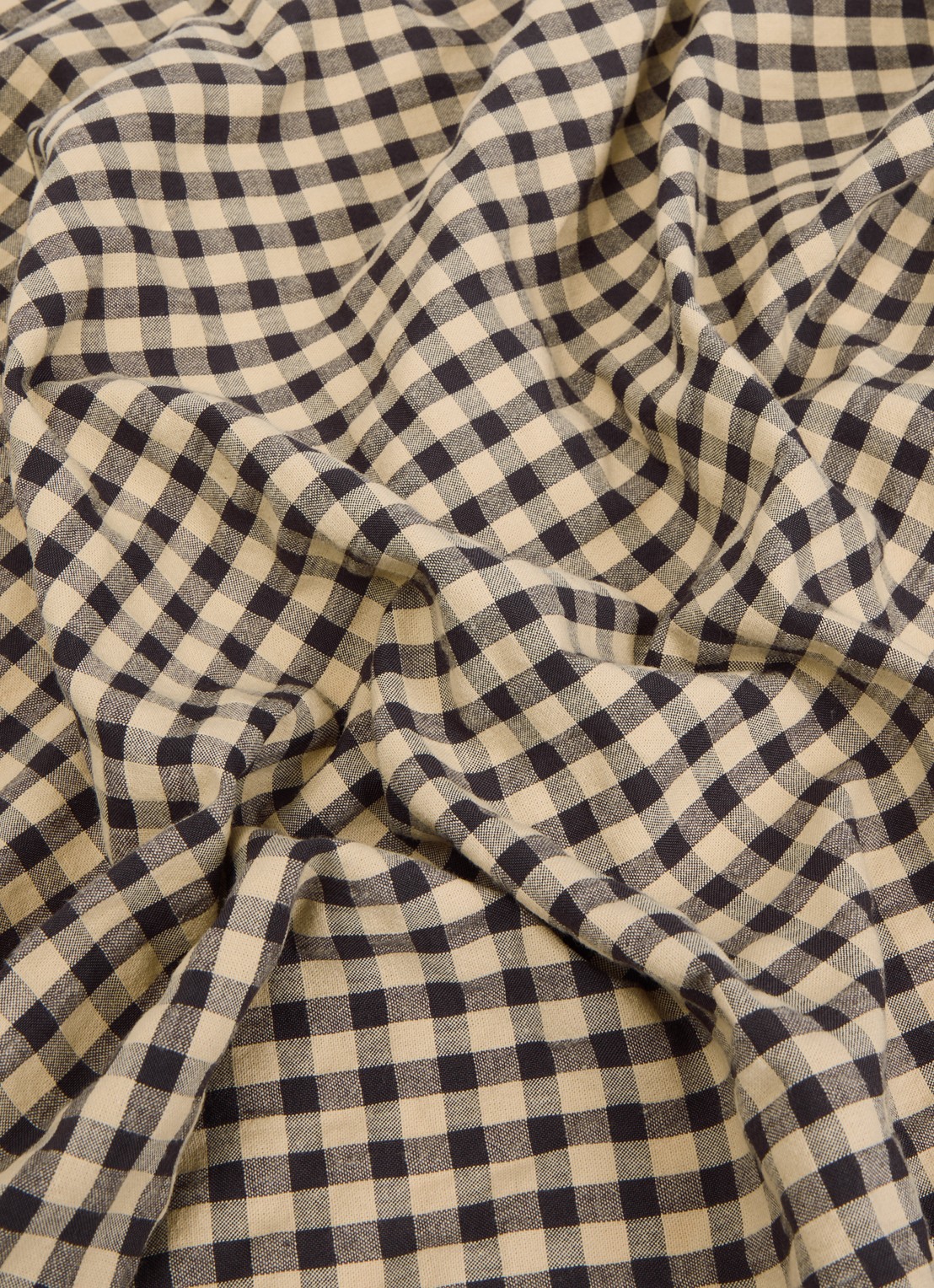 Petit Blush 804 sjaal met ruitdessin 50 x 50 cm - detail 2 beige