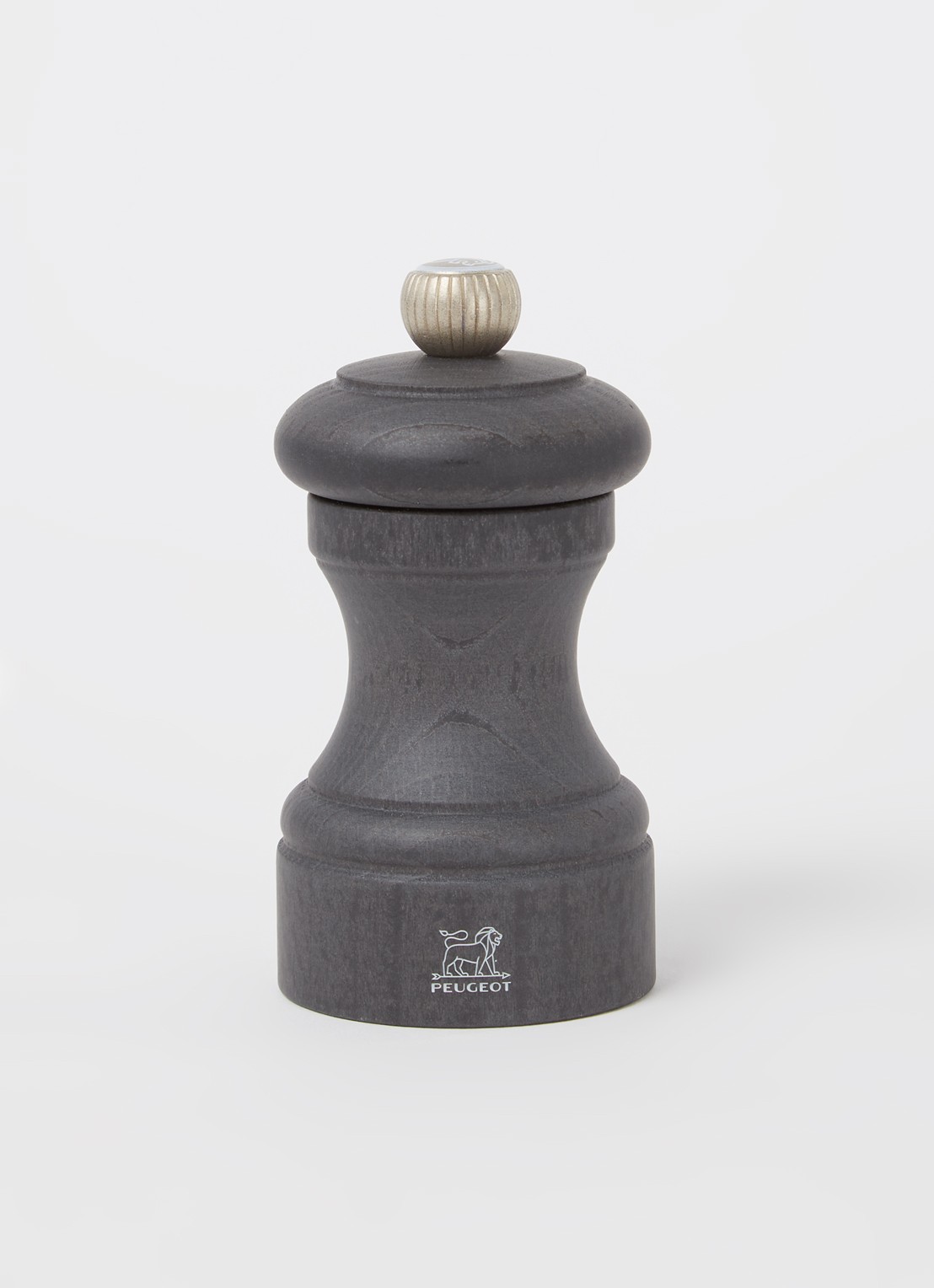 Peugeot Bistro zoutmolen 10 cm - voorkant 2 zwart