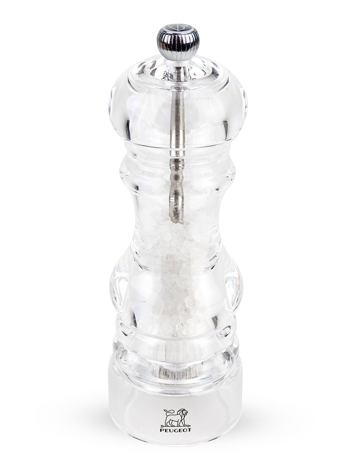 Peugeot Nancy zoutmolen 18 cm - voorkant wit